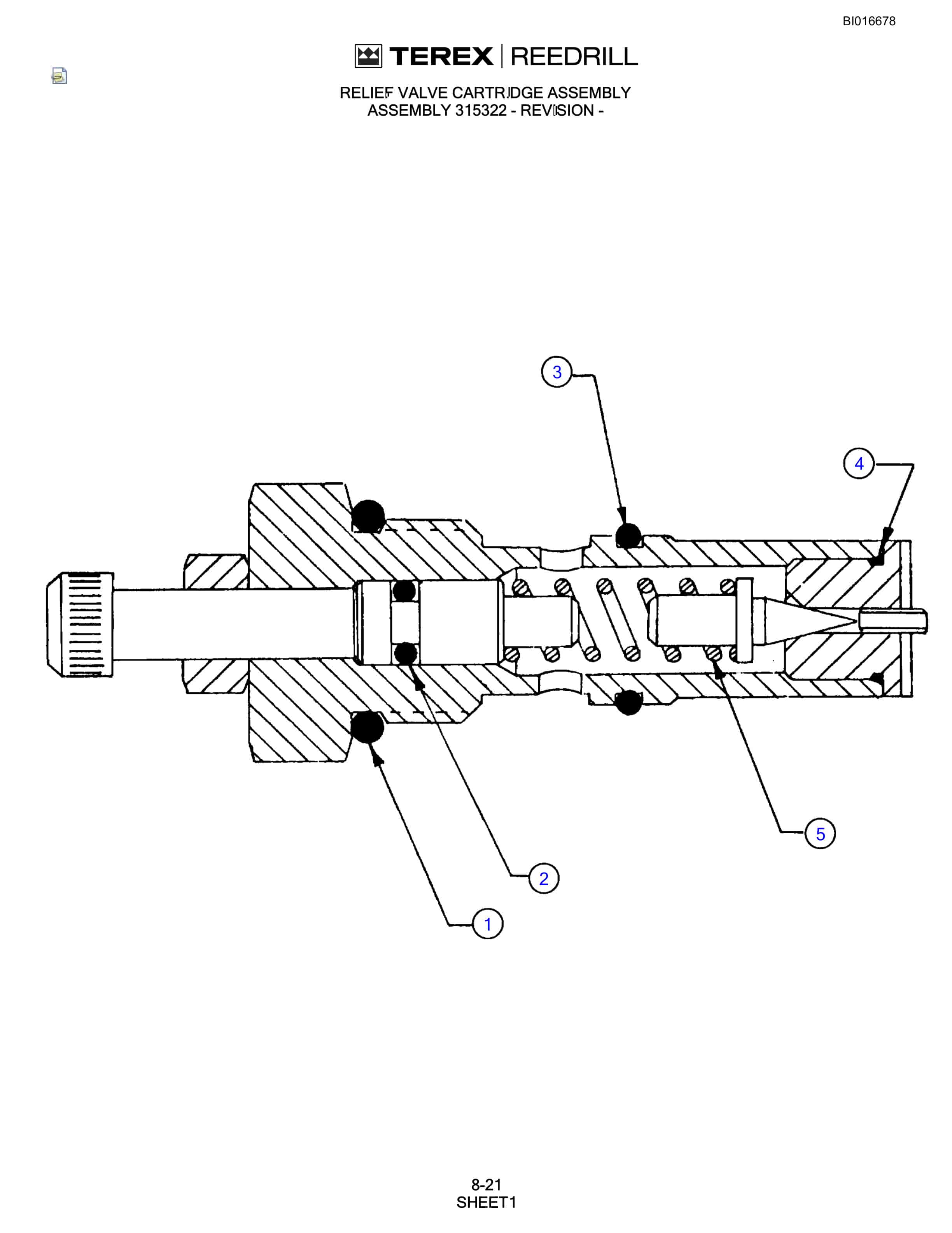 Bucyrus SCH5000C Parts Catalog BI016678-3