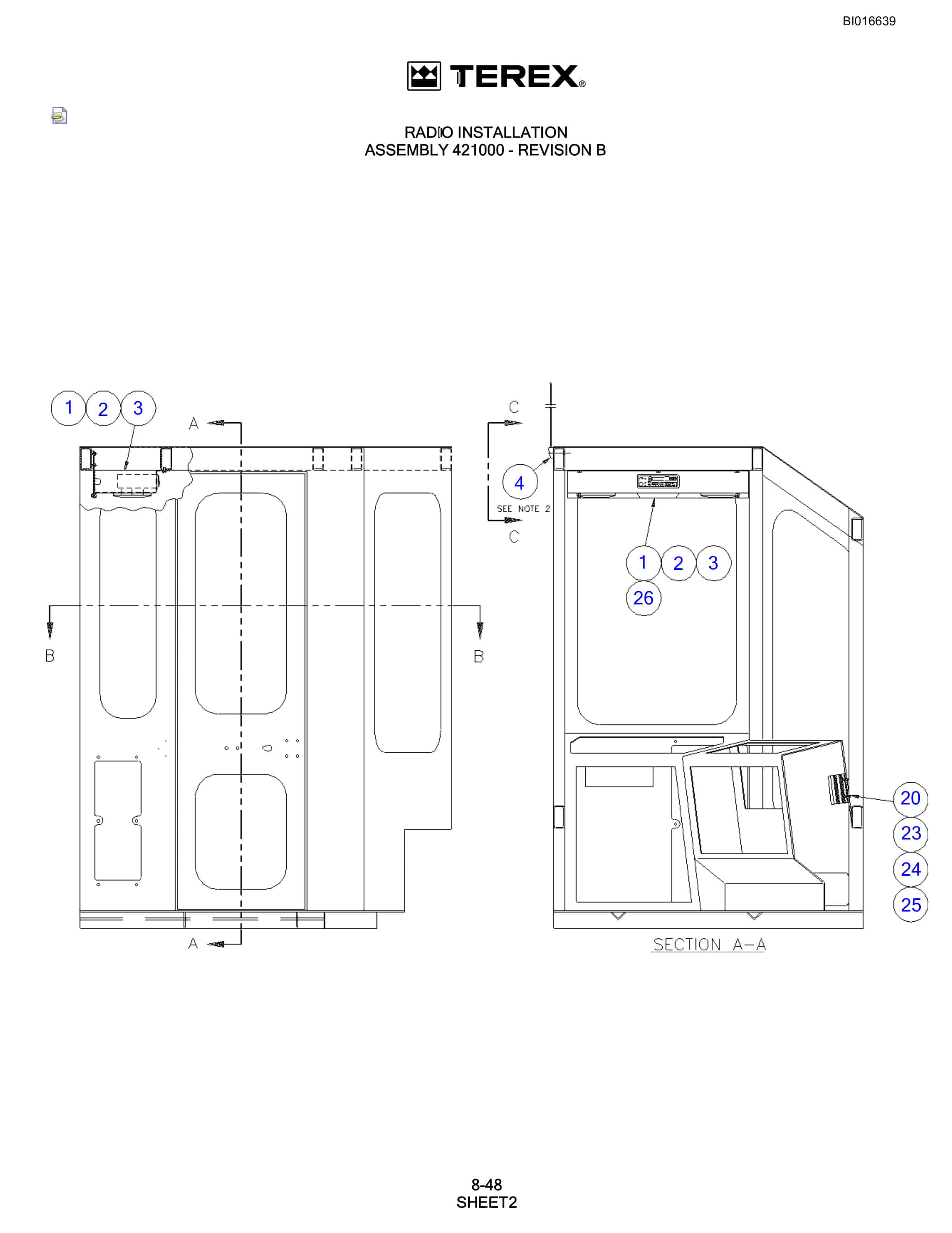 Bucyrus SCH5000CL Parts Catalog BI016639-5