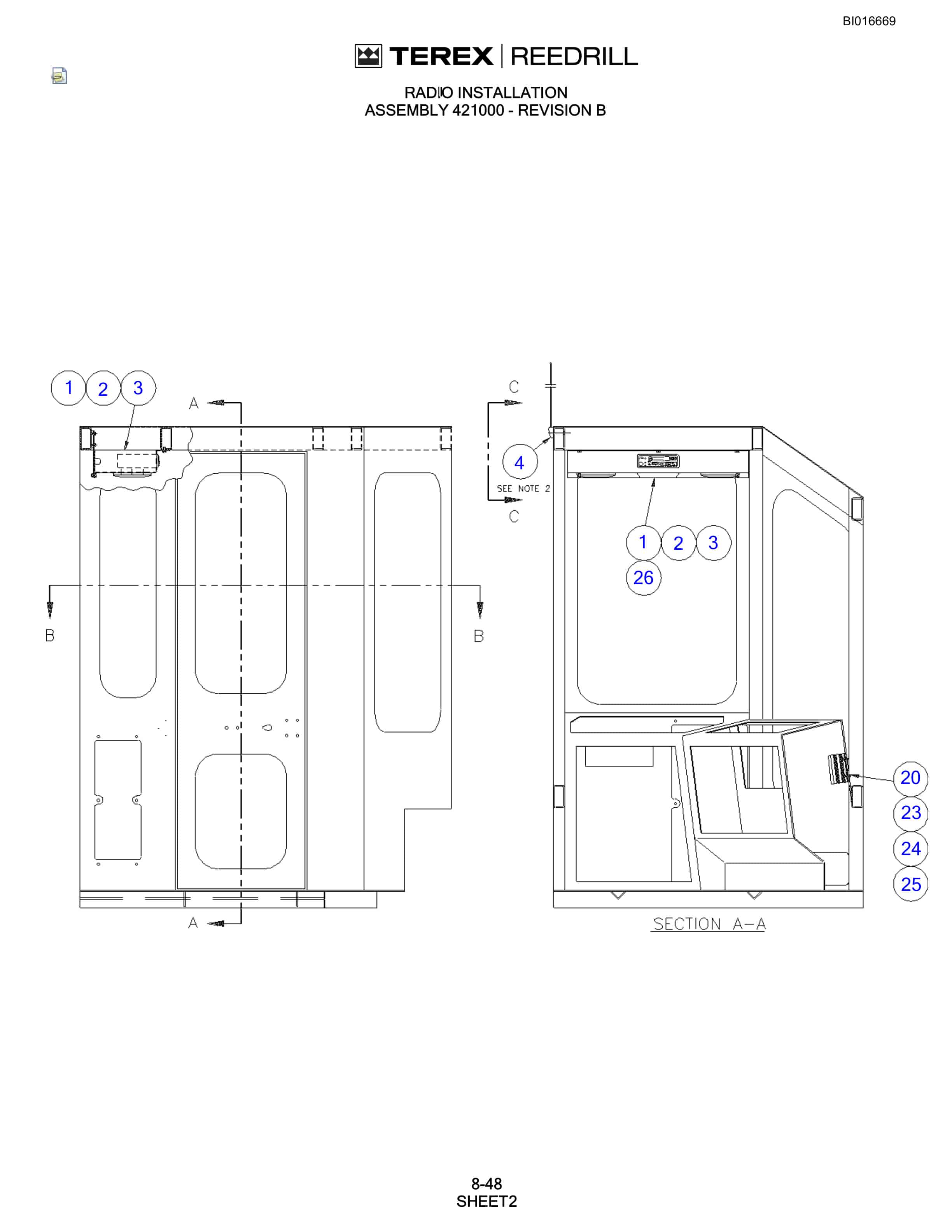 Bucyrus SCH5000CL Parts Catalog BI016669-5