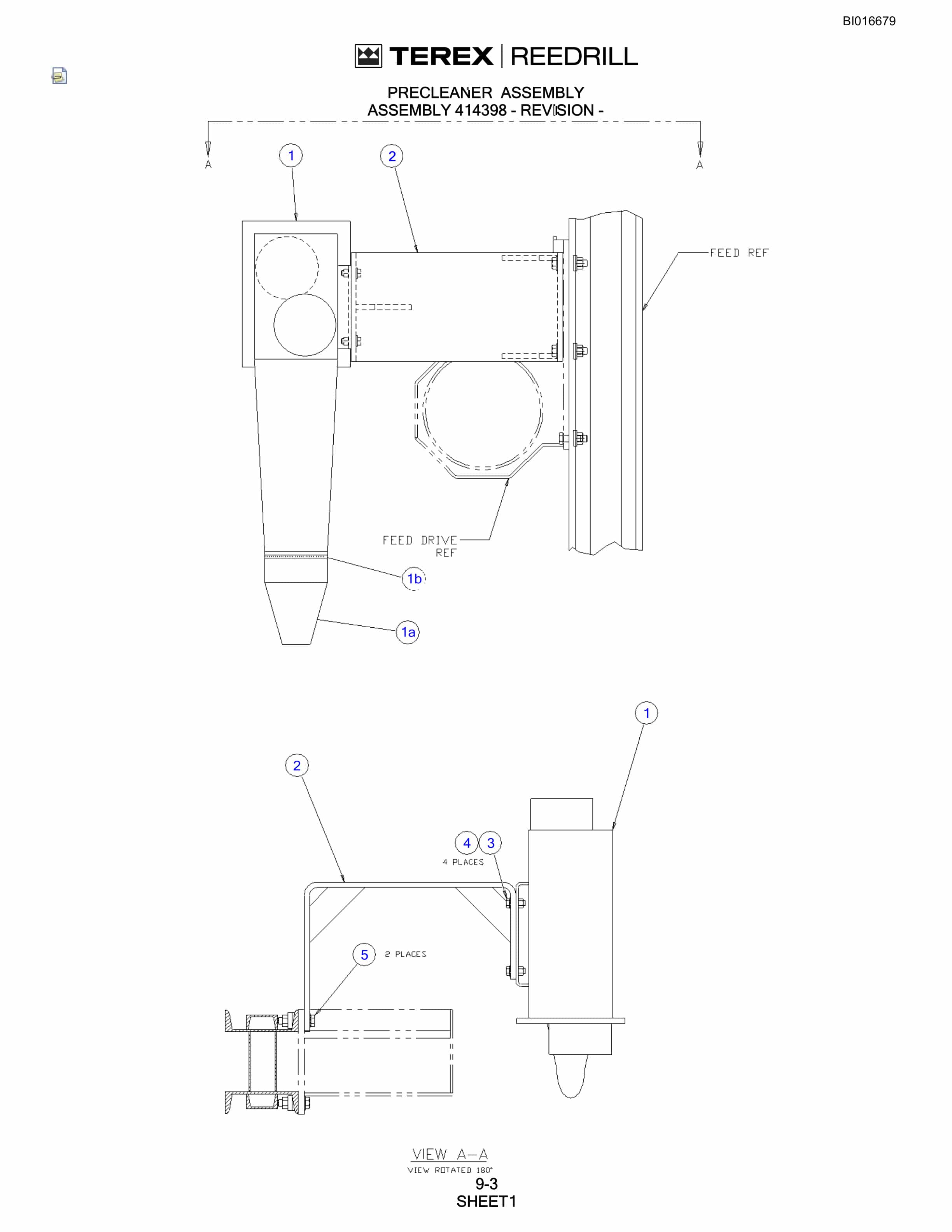 Bucyrus SCH5000D Parts Catalog BI016679-5