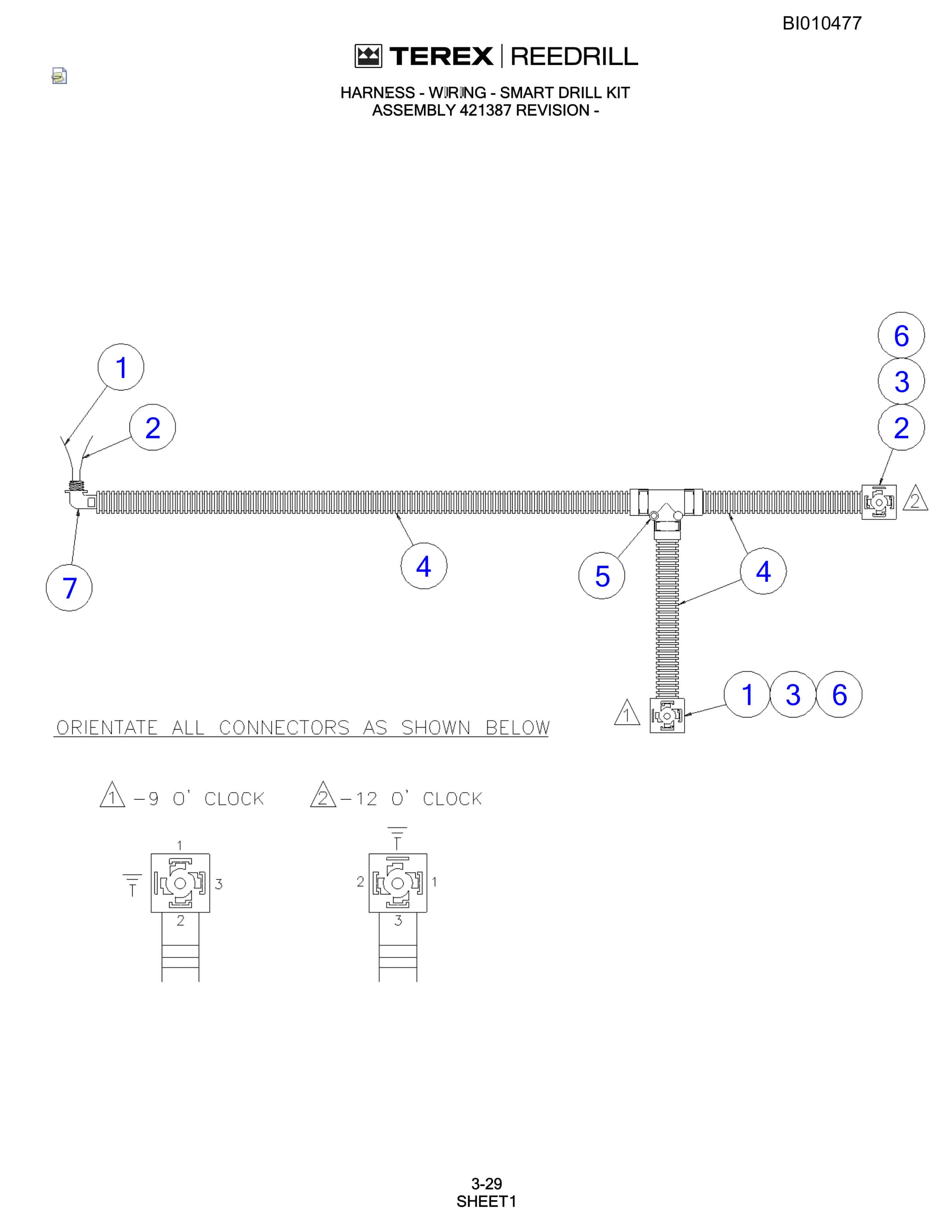 Bucyrus SD250 Parts Catalog BI010477-2