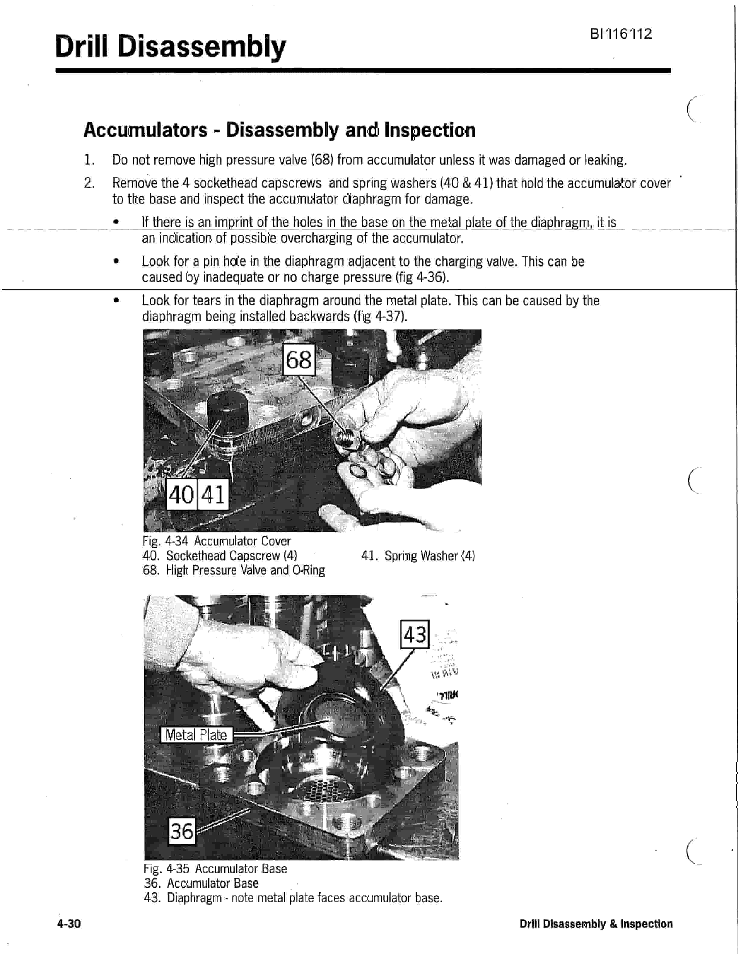 Bucyrus SD345 Hydra-Trac Hydraulic Track Drill Technical Manual BI116112-4