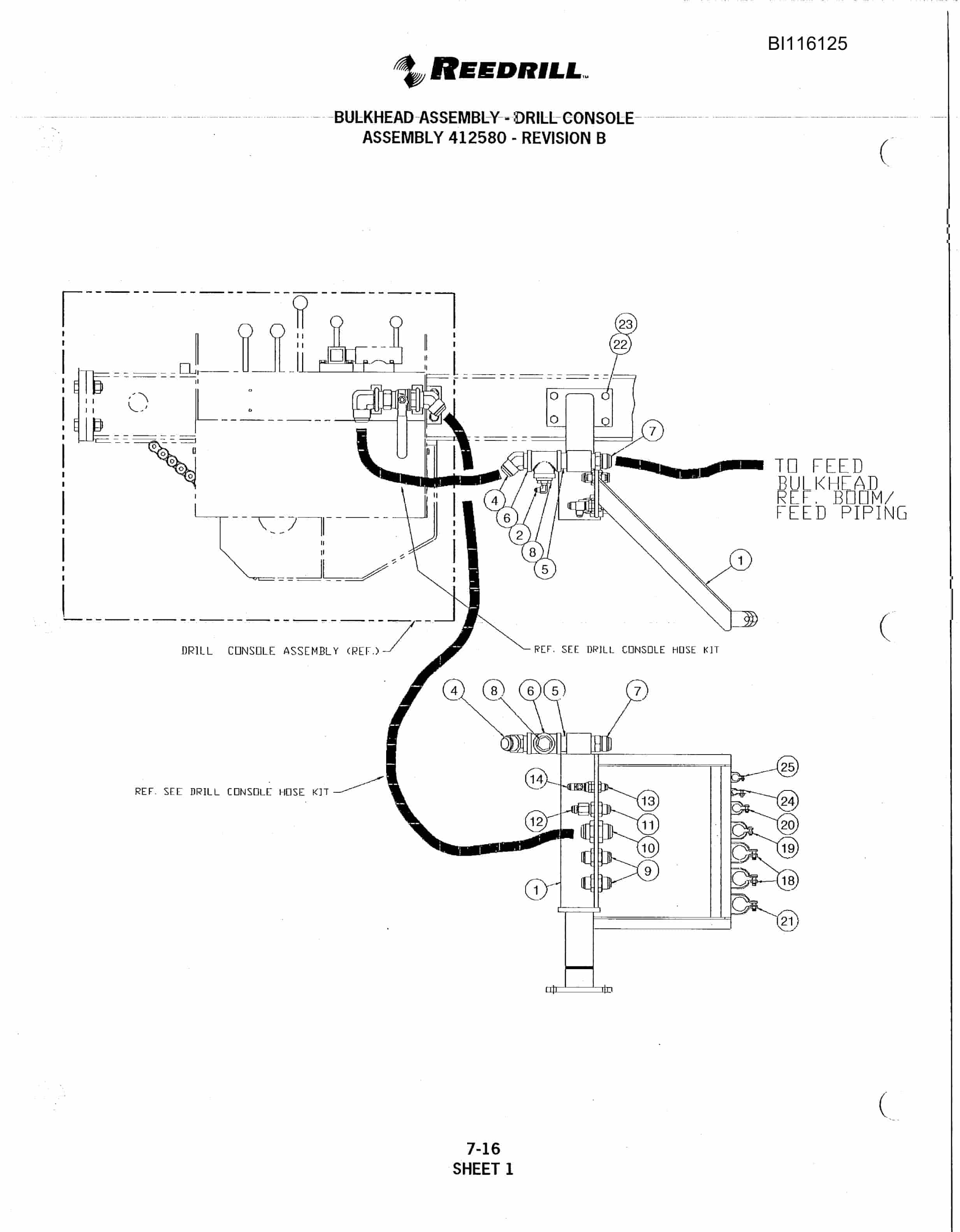 Bucyrus SD345 Track Drill Parts Catalog BI116125-5