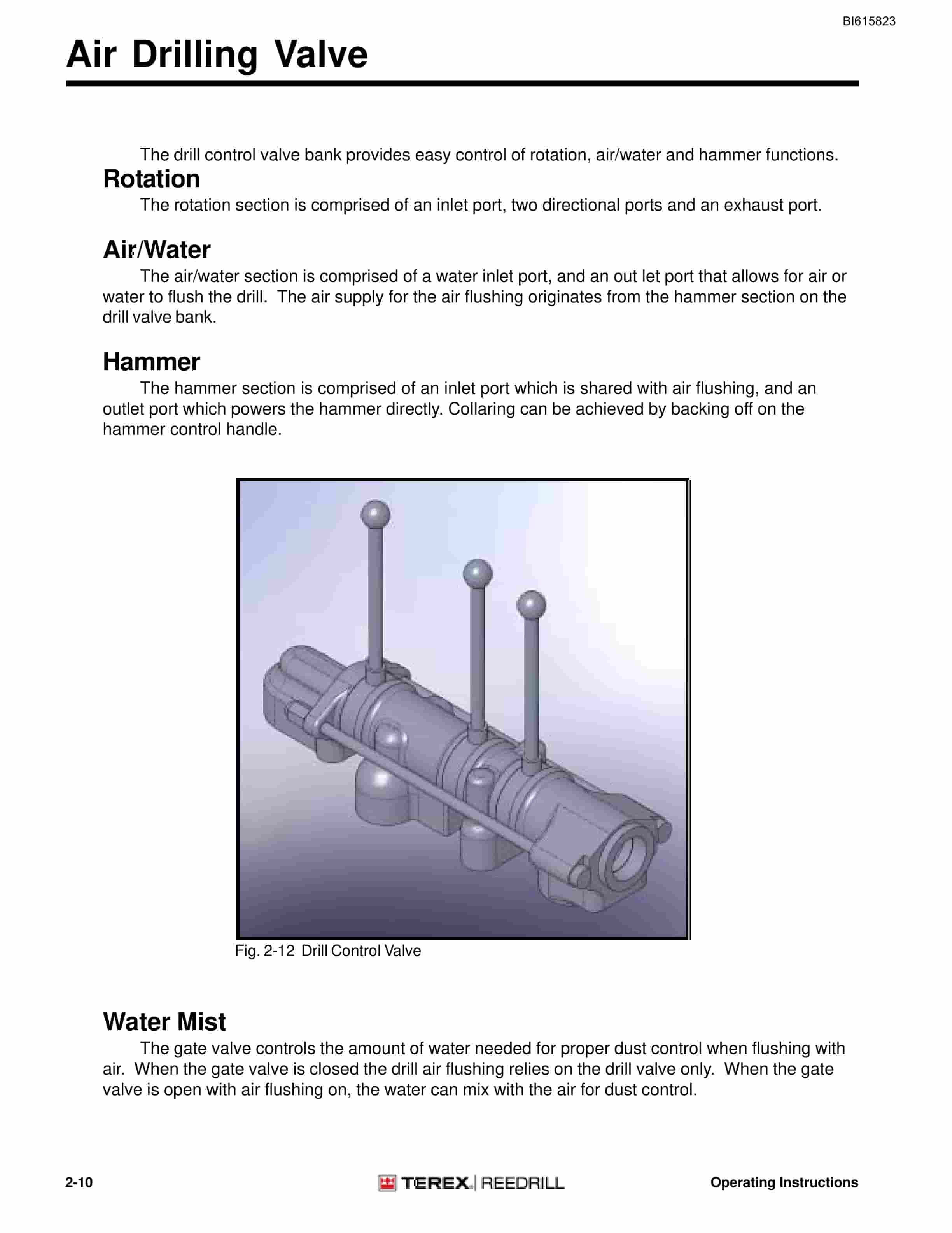 Bucyrus Shaft Jumbo Single Boom Air Jumbo Technical Manual BI615823-2