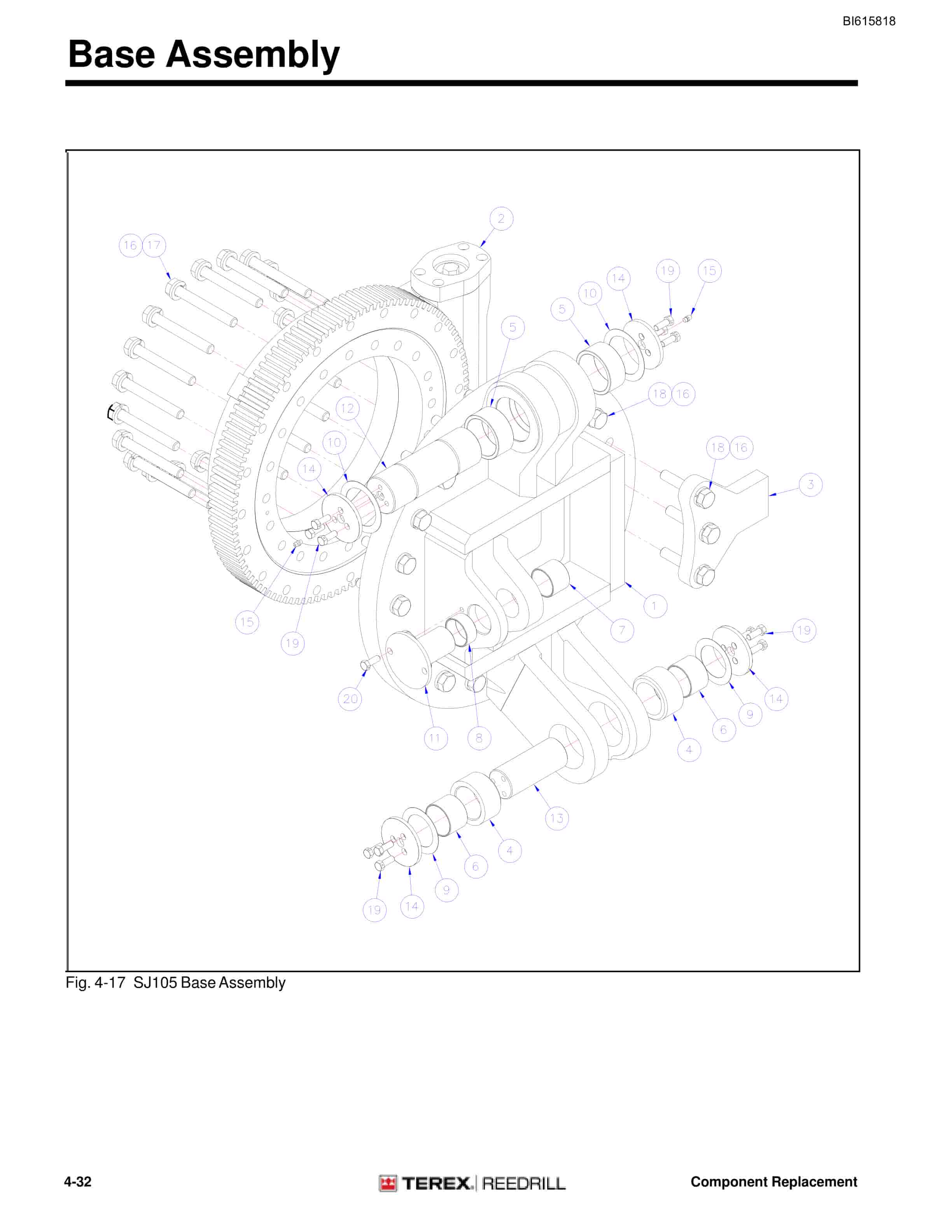 Bucyrus Shaft Jumbo Single Boom Hydraulic Jumbo Technical Manual BI615818-3