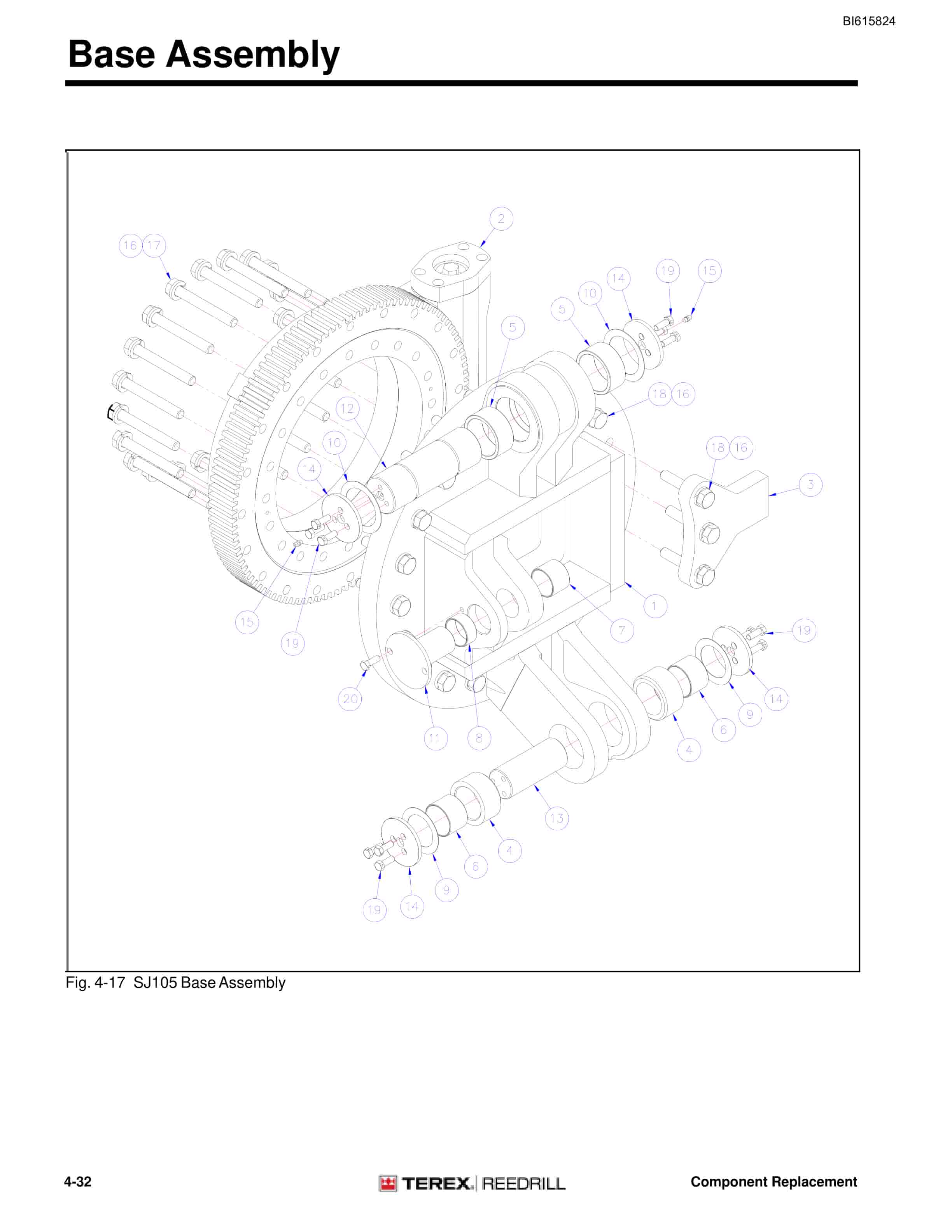 Bucyrus Shaft Jumbo Single Boom Hydraulic Jumbo Technical Manual BI615824-3