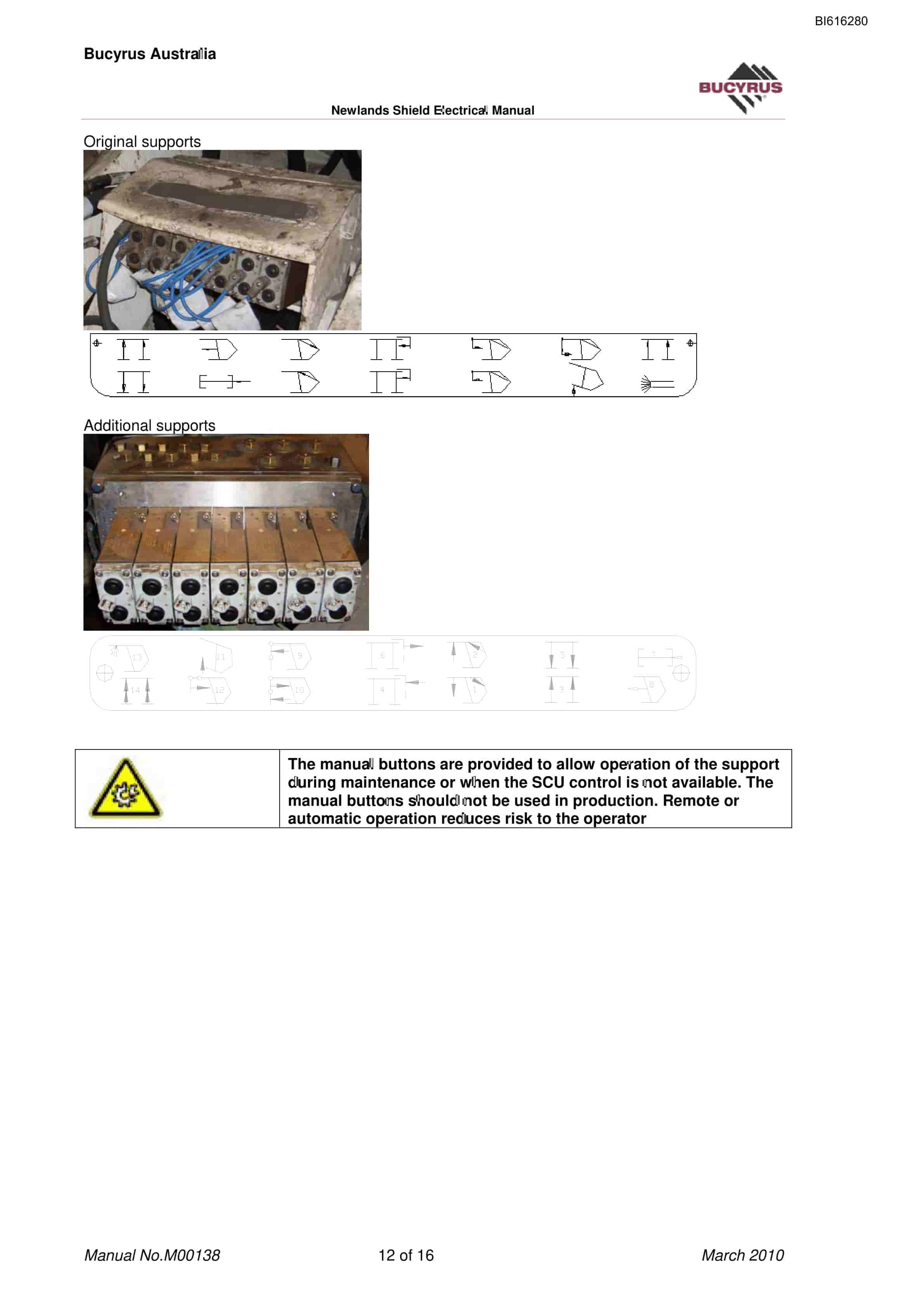Bucyrus Shield Electrical Systems Technical Manual BI616280-4