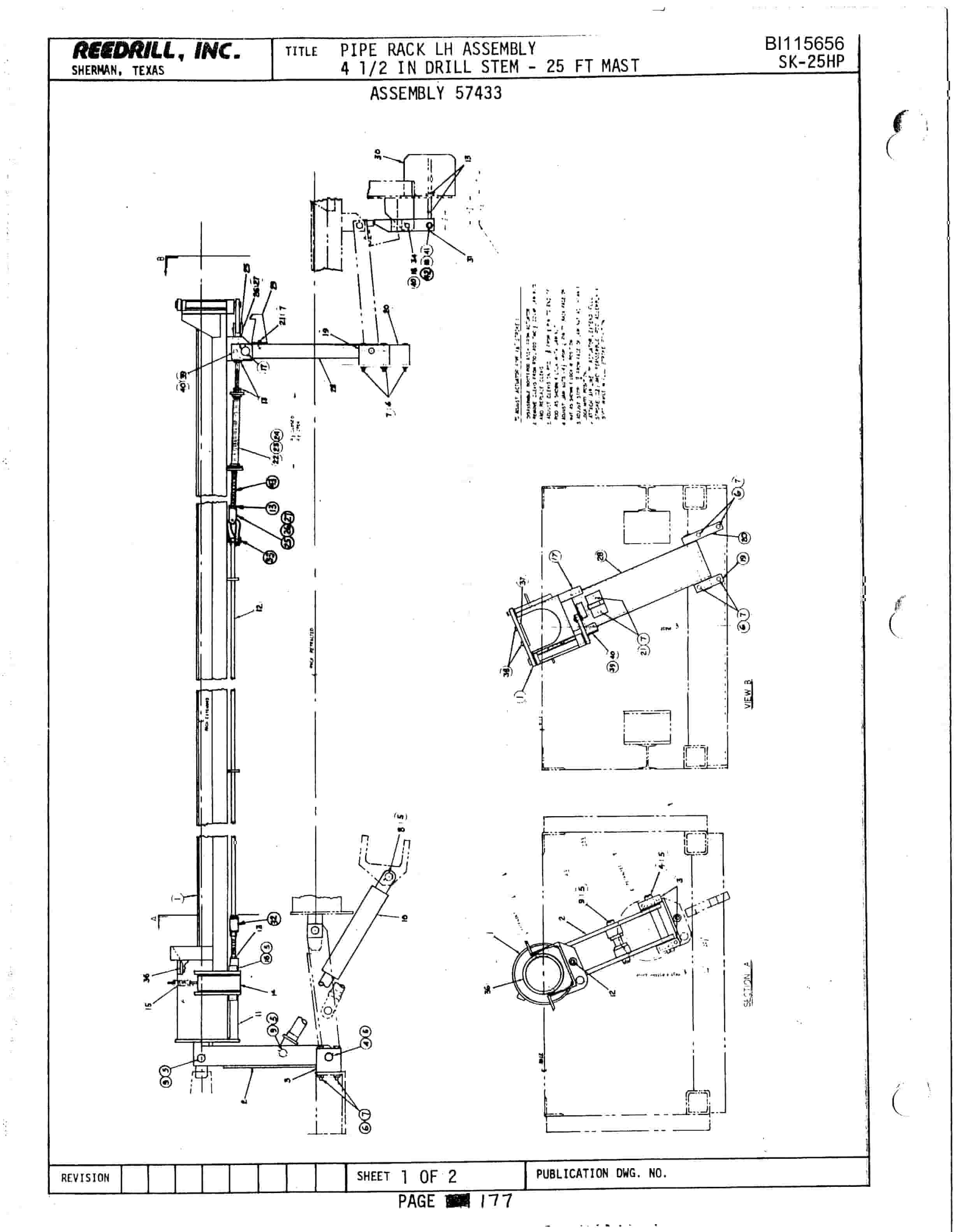 Bucyrus SK-25 Parts Catalog BI115656-5