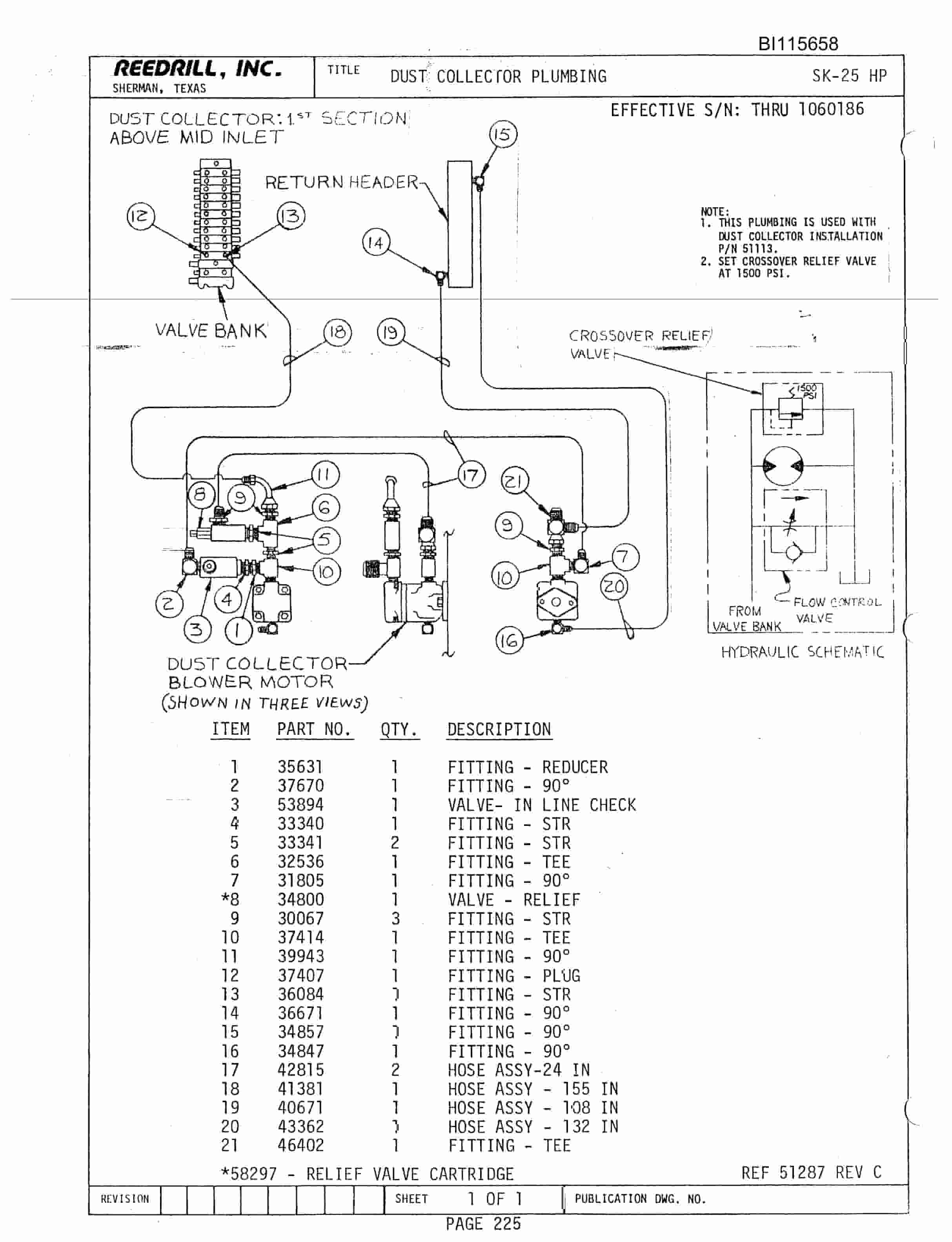 Bucyrus SK-25HP Parts Catalog BI115658-4