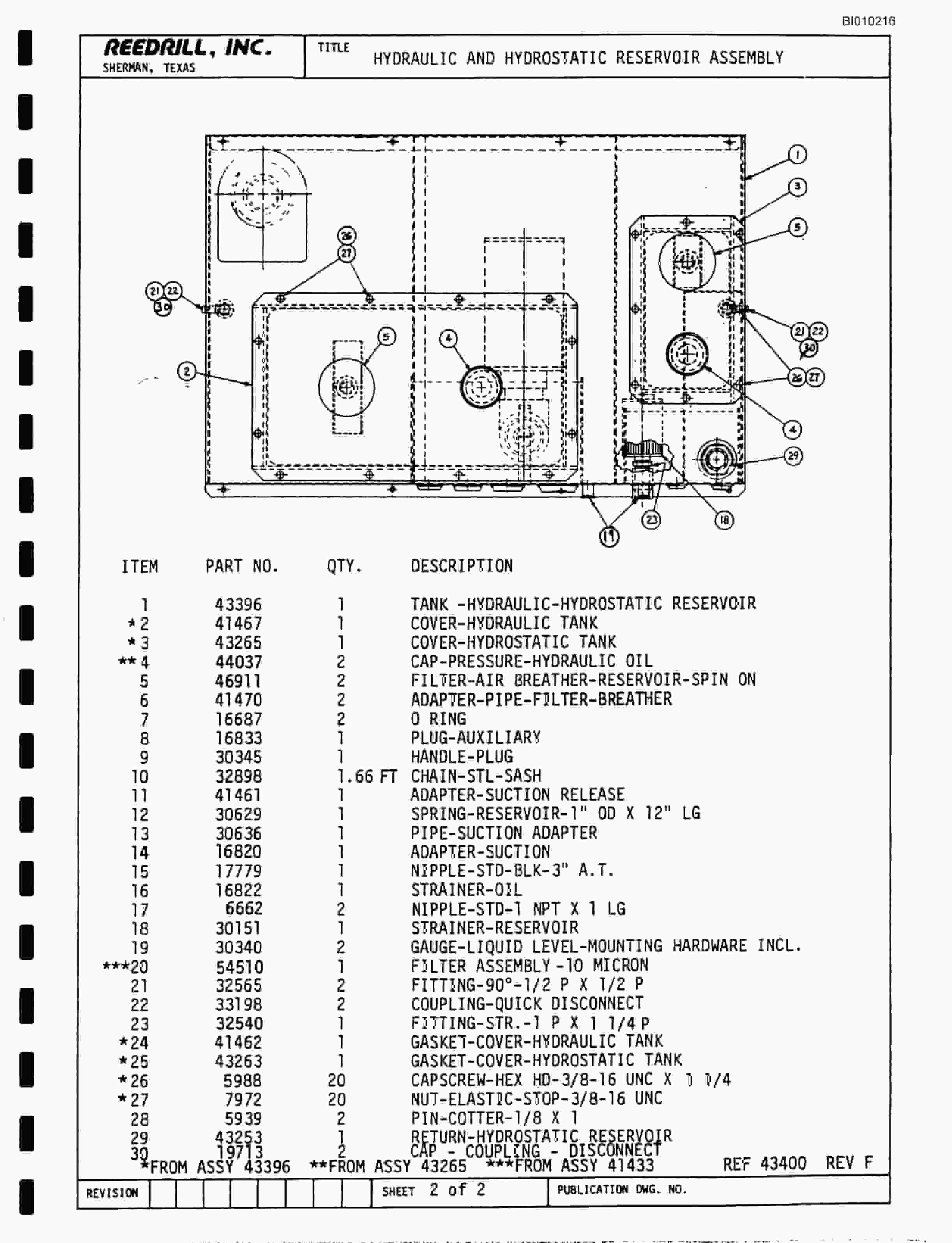 Bucyrus SK-35 Parts Catalog BI010216-5