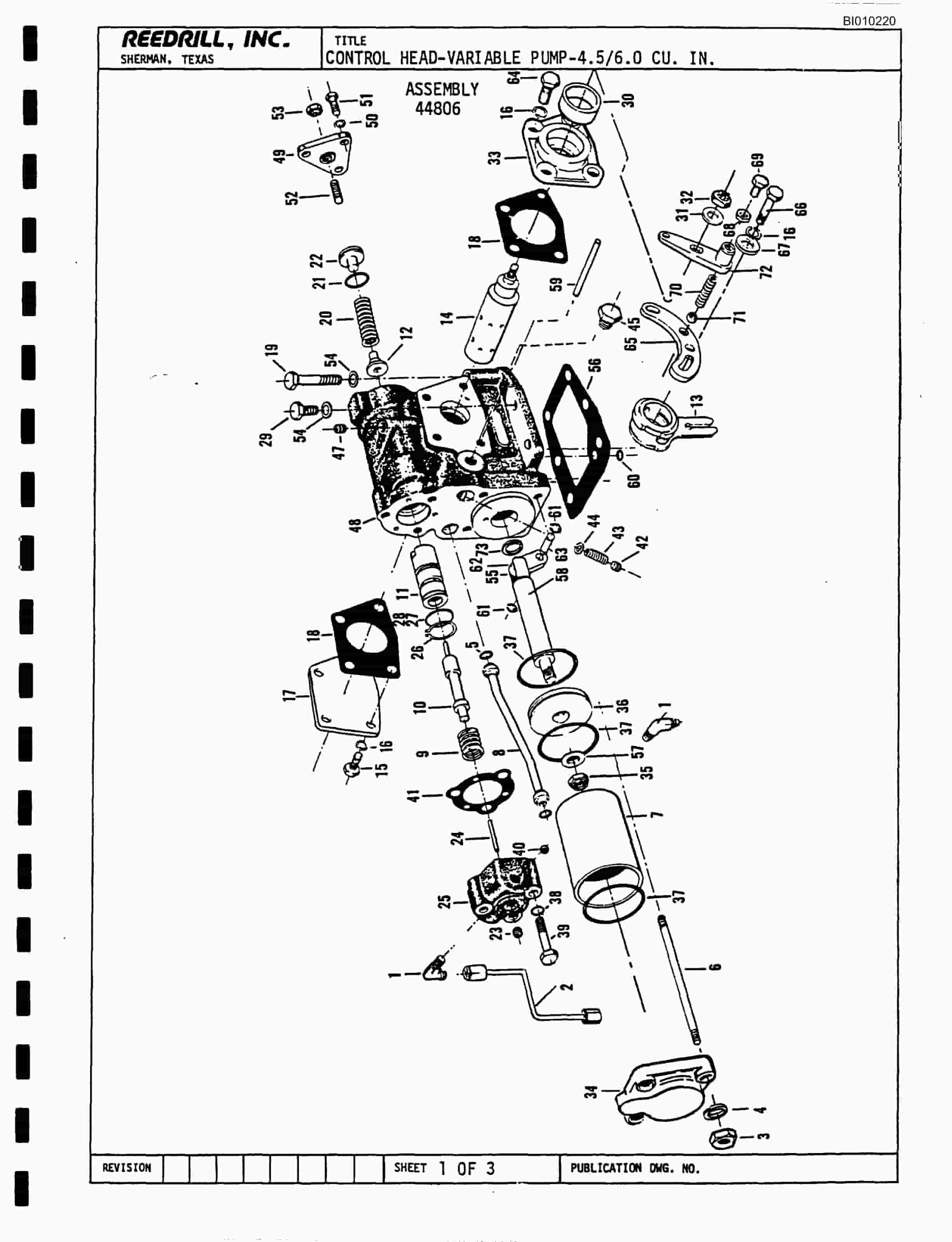 Bucyrus SK-35 Parts Catalog BI010220-2
