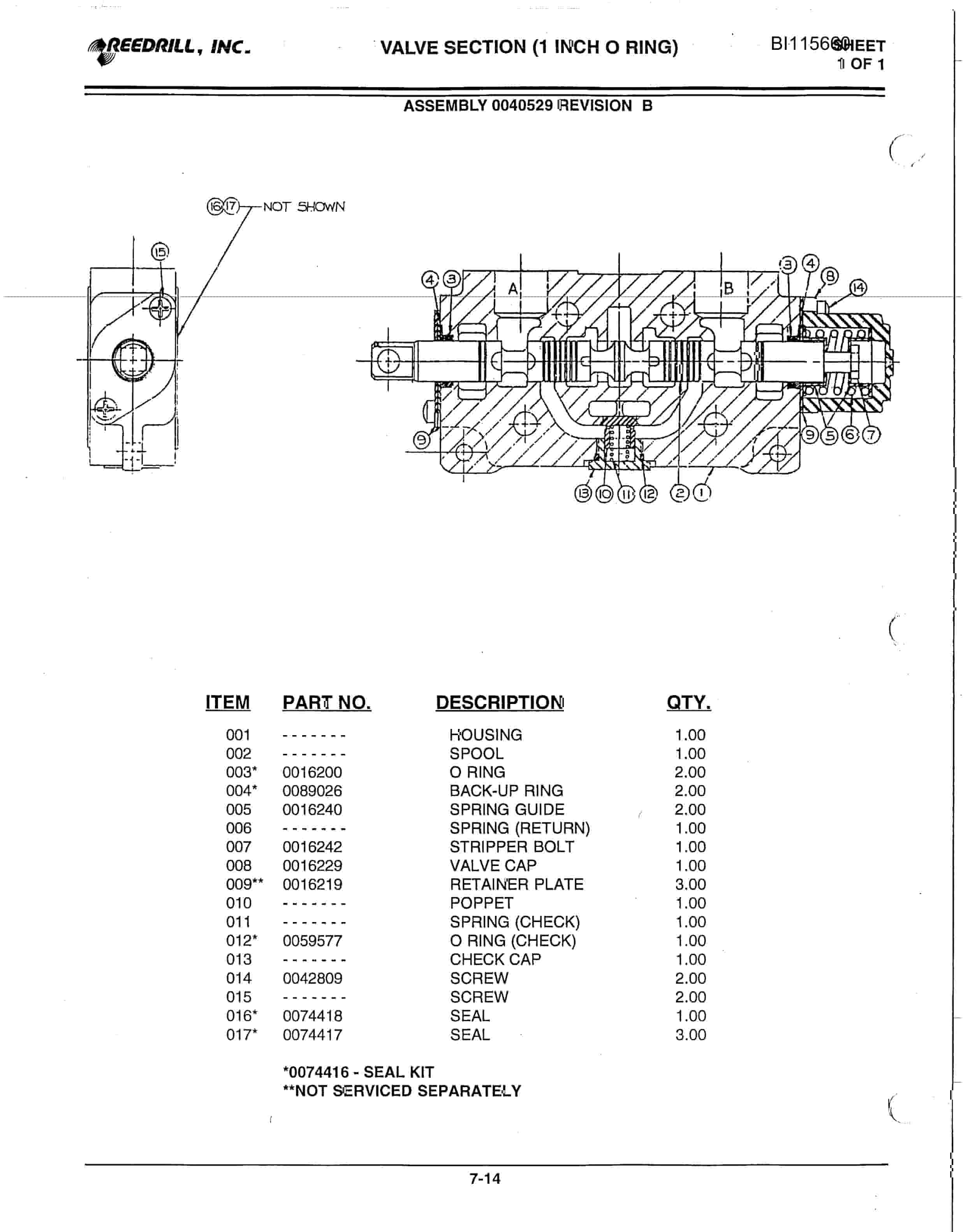 Bucyrus SK-35 Parts Catalog BI115660-4