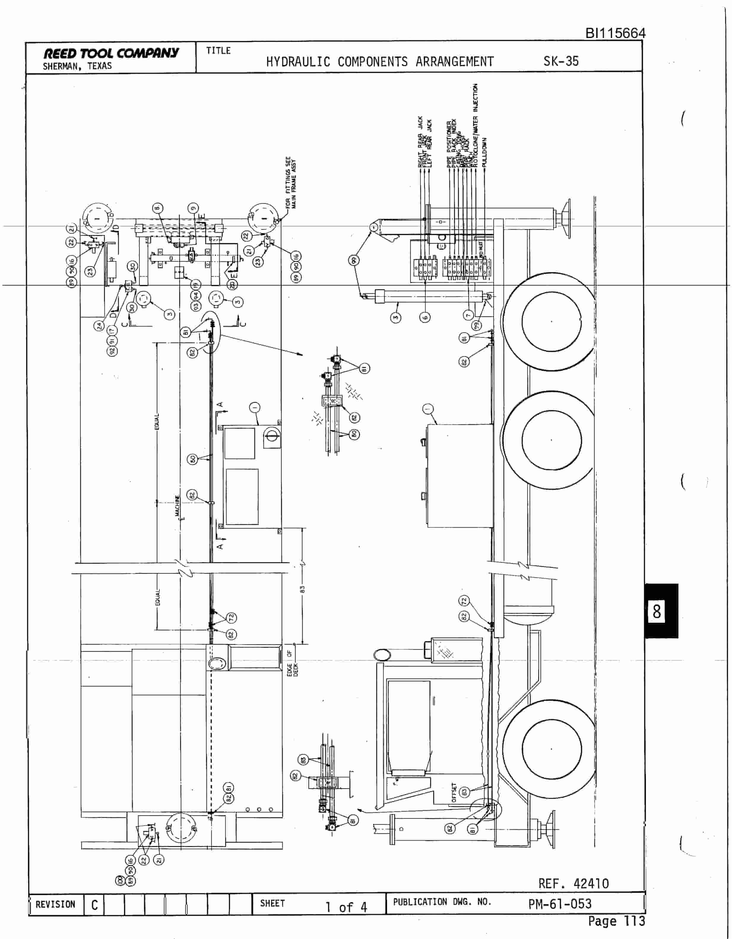 Bucyrus SK-35 Parts Catalog BI115664-3