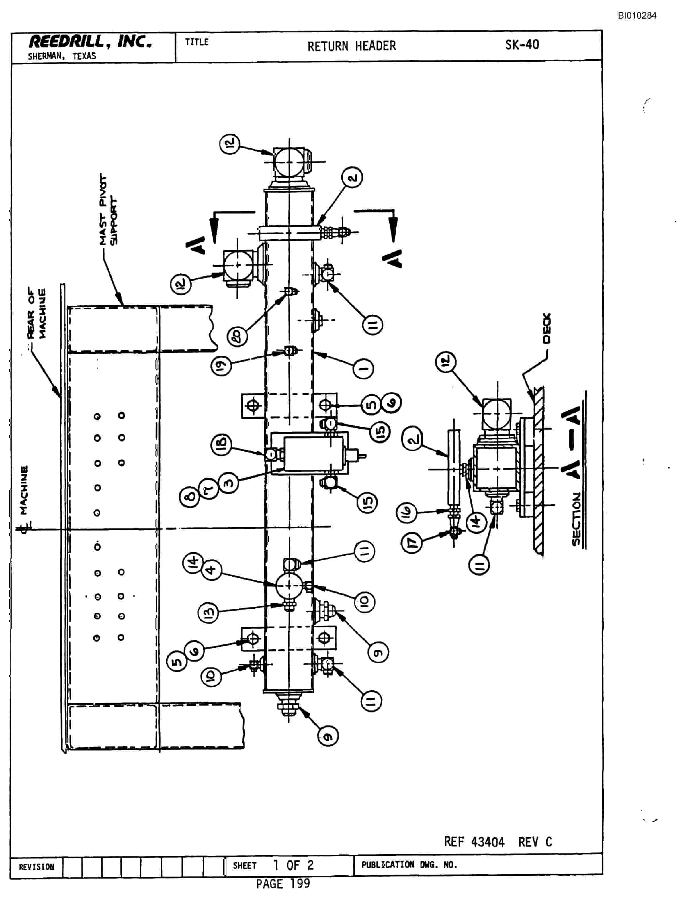 Bucyrus SK-40 Parts Catalog BI010284-4