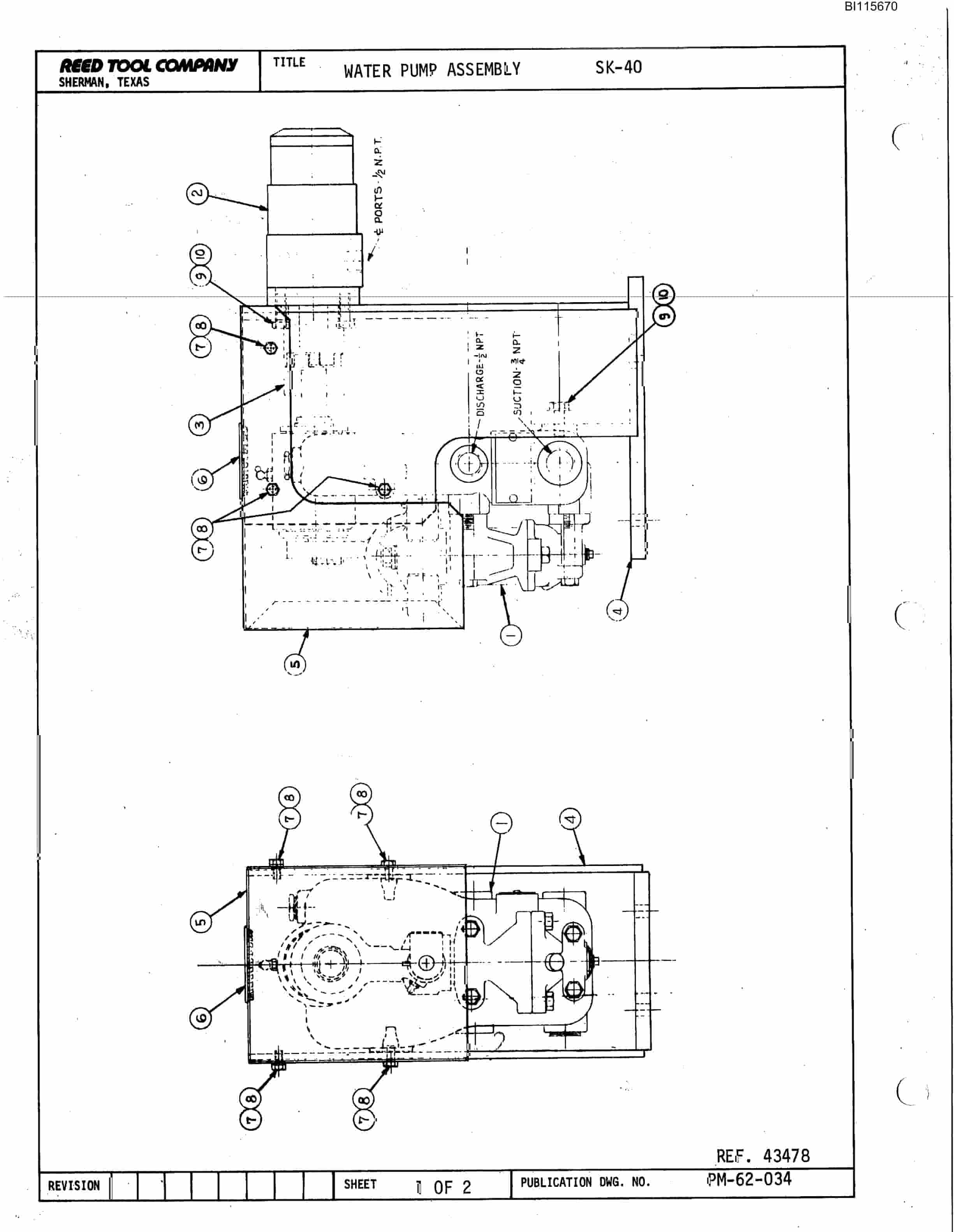 Bucyrus SK-40 Parts Catalog BI115670-4