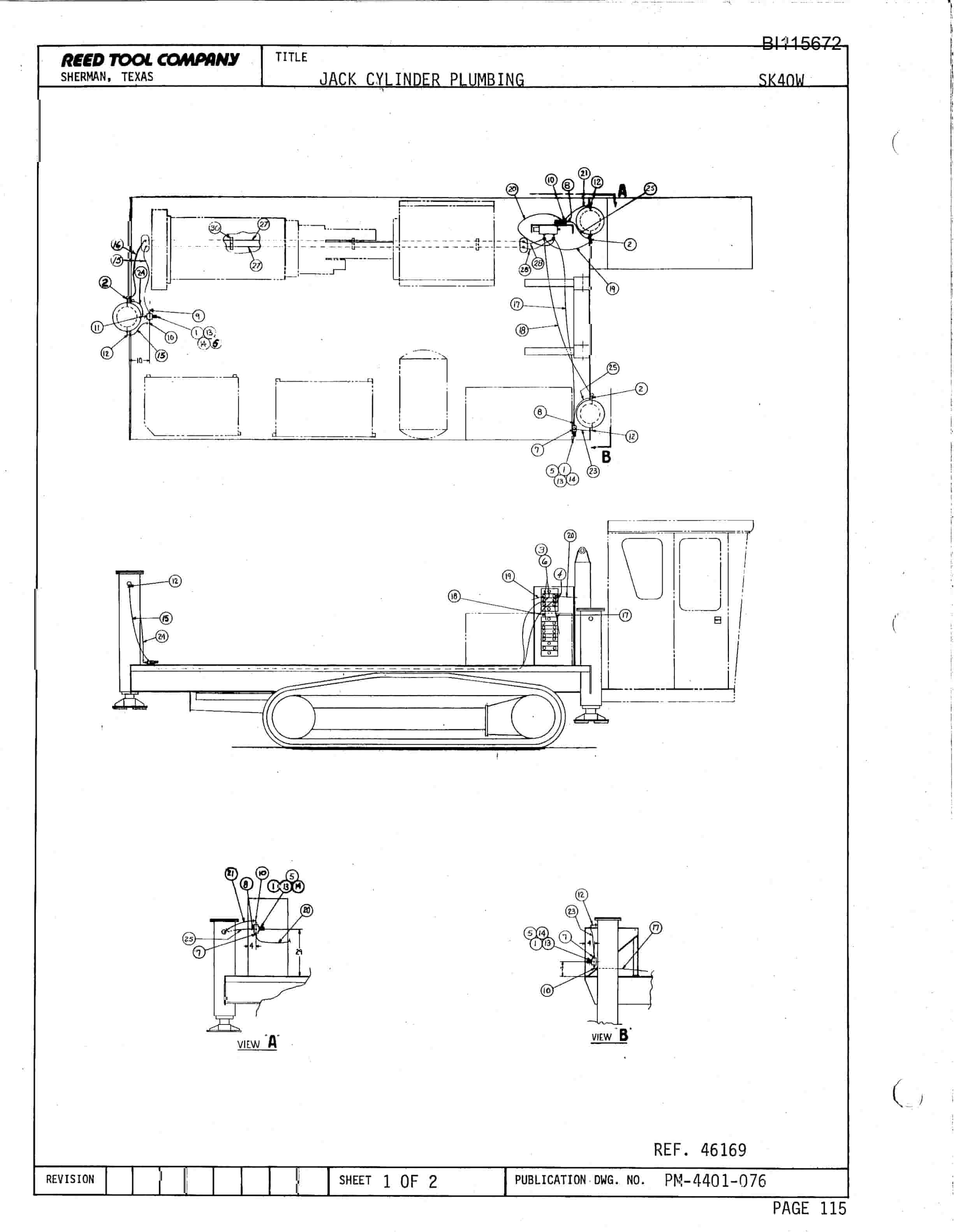 Bucyrus SK-40 Parts Catalog BI115672-4