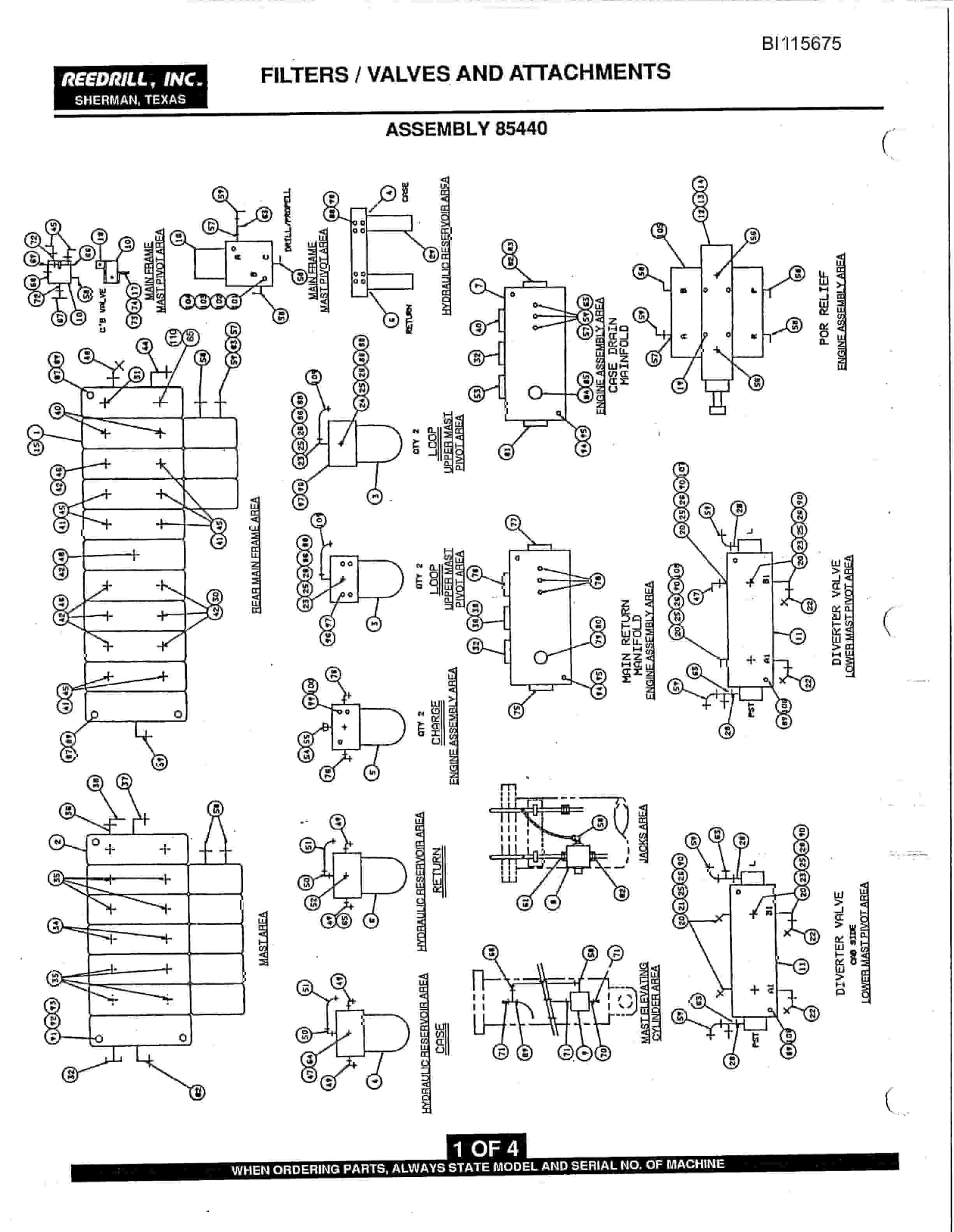 Bucyrus SK-45i Parts Catalog BI115675-4