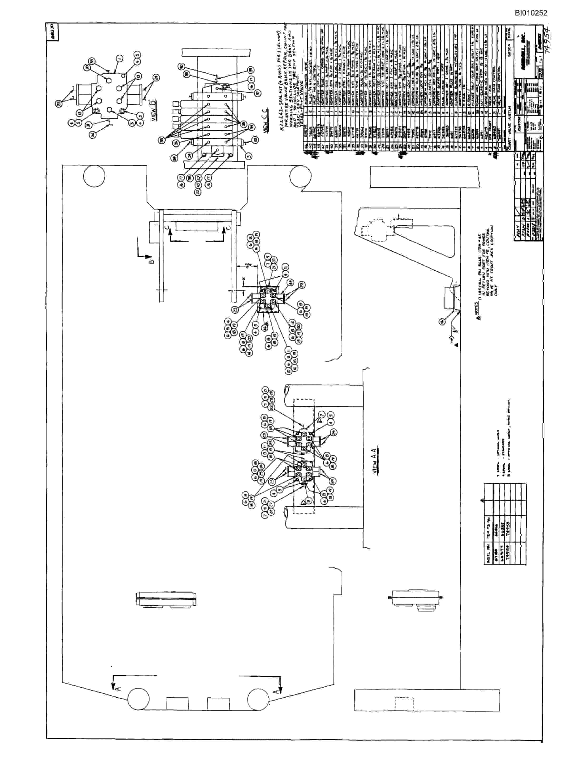 Bucyrus SK-50C Parts Catalog BI010252-4