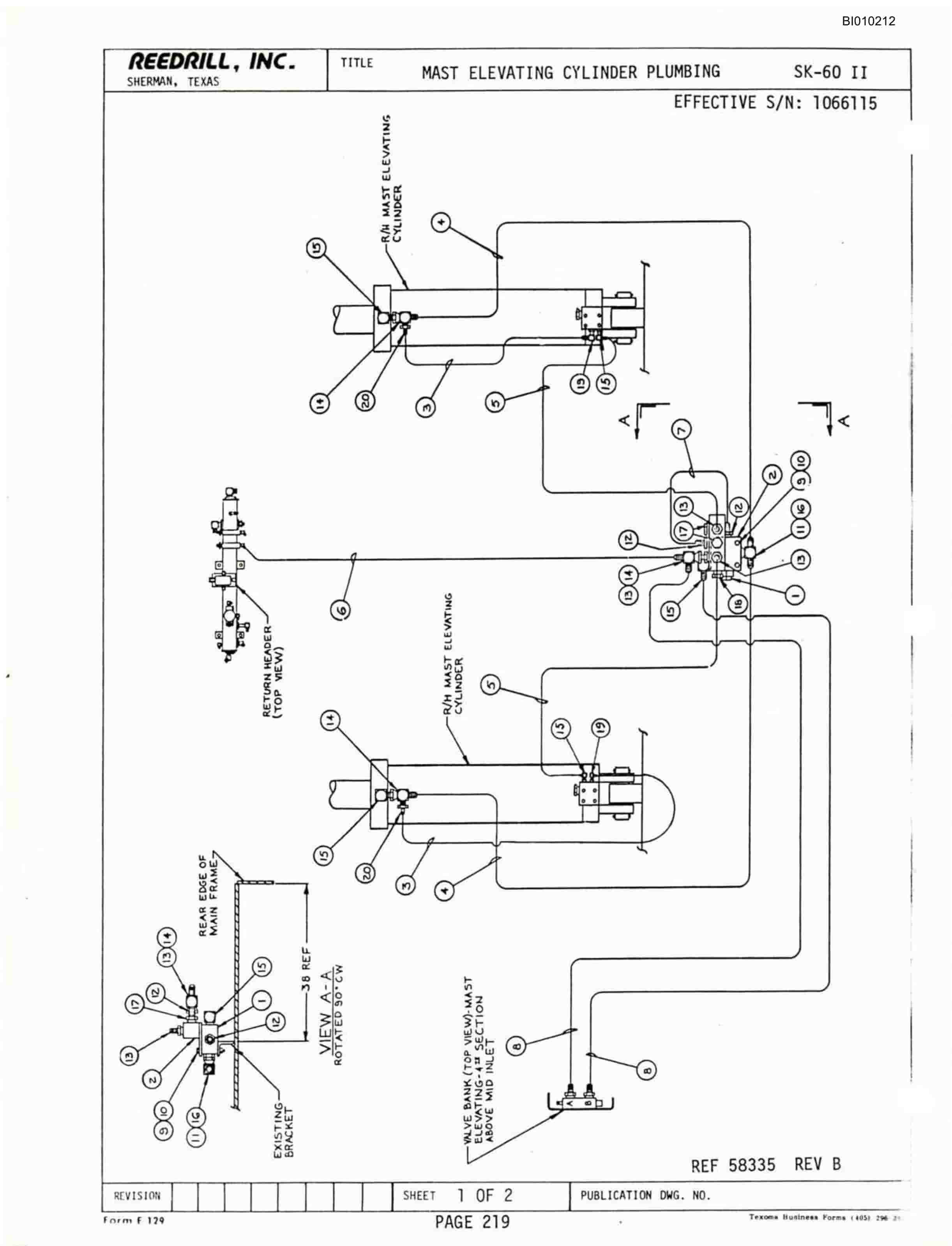 Bucyrus SK-60 II Parts Catalog BI010212-3