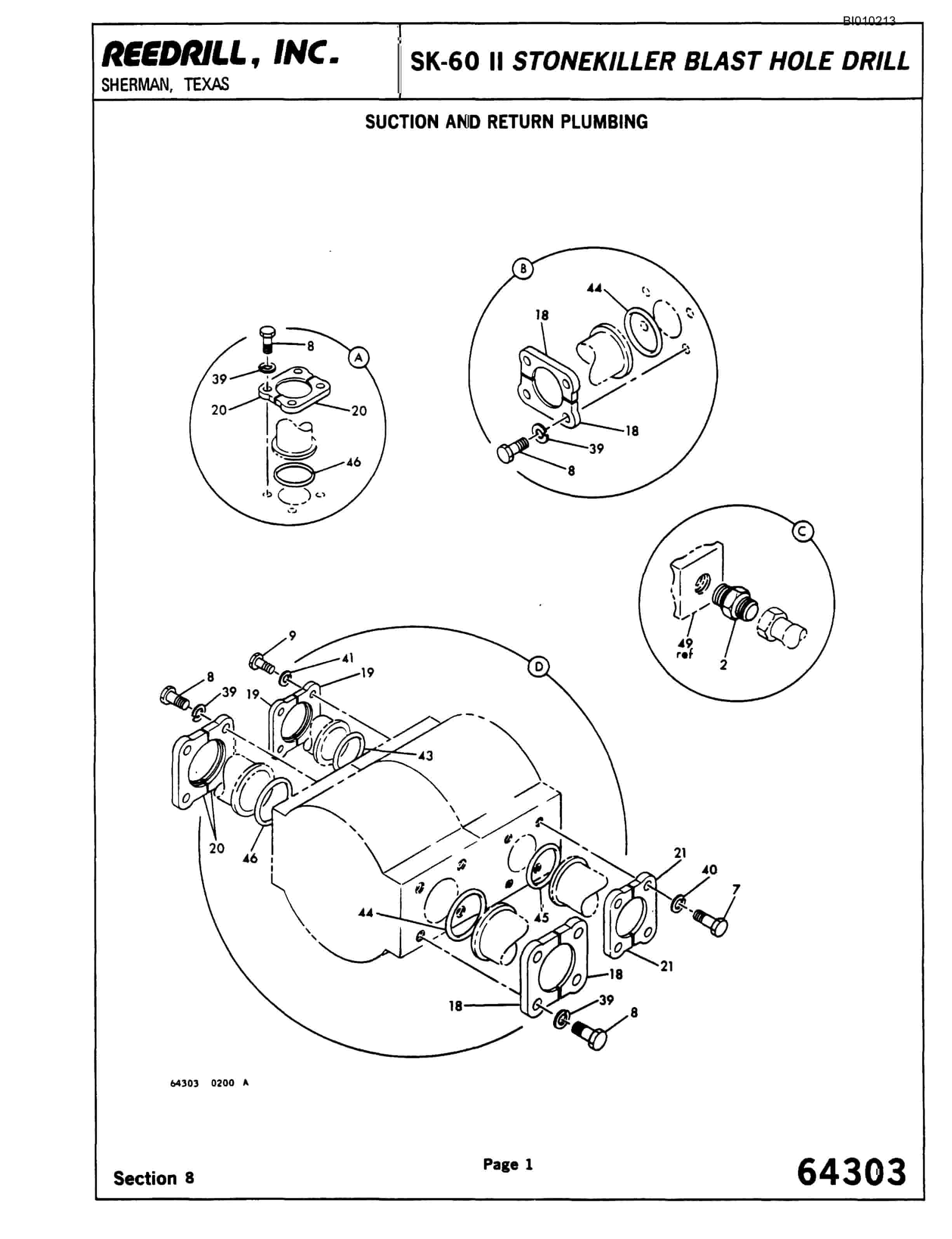 Bucyrus SK-60 II Parts Catalog BI010213-3