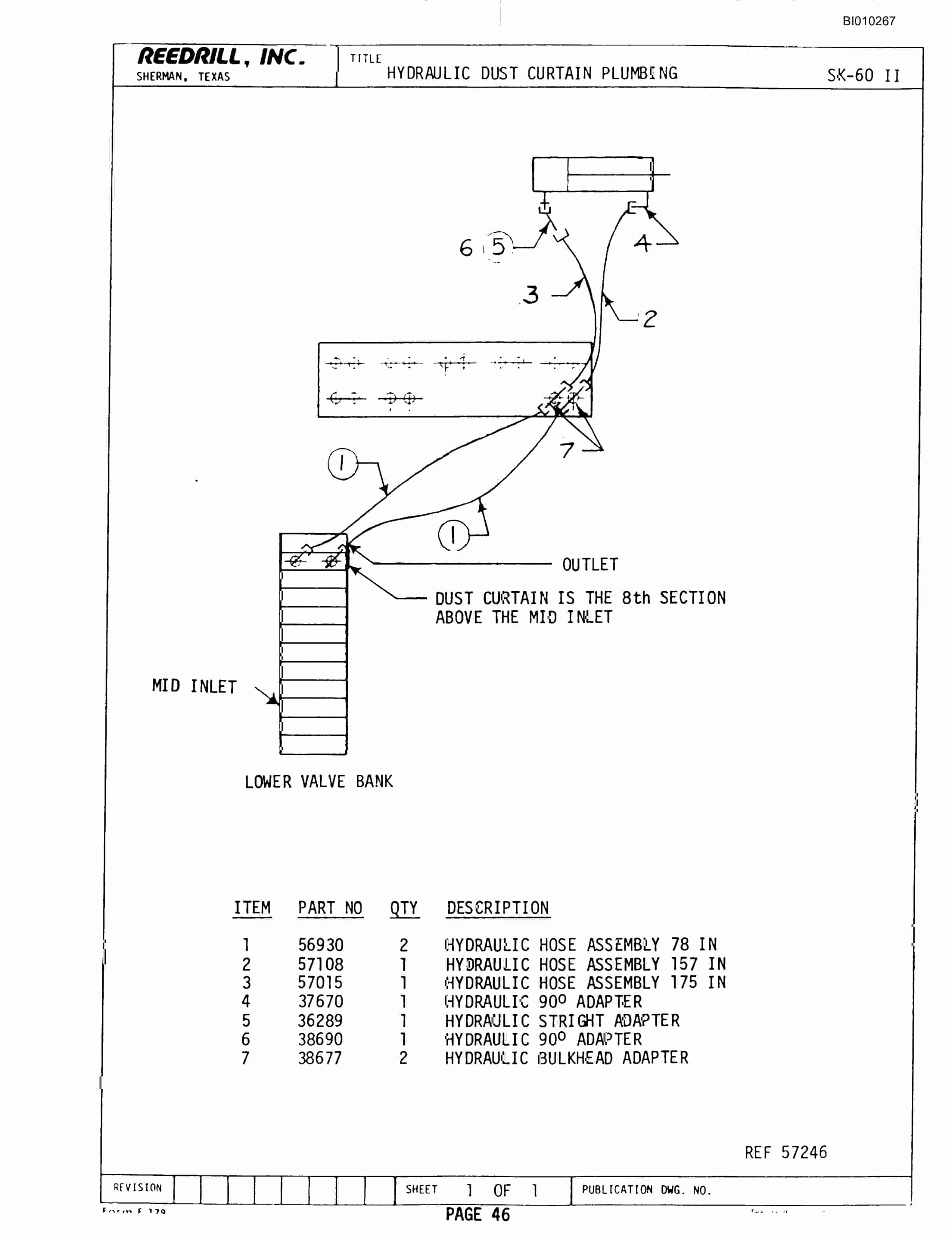Bucyrus SK-60 II Parts Catalog BI010267-5