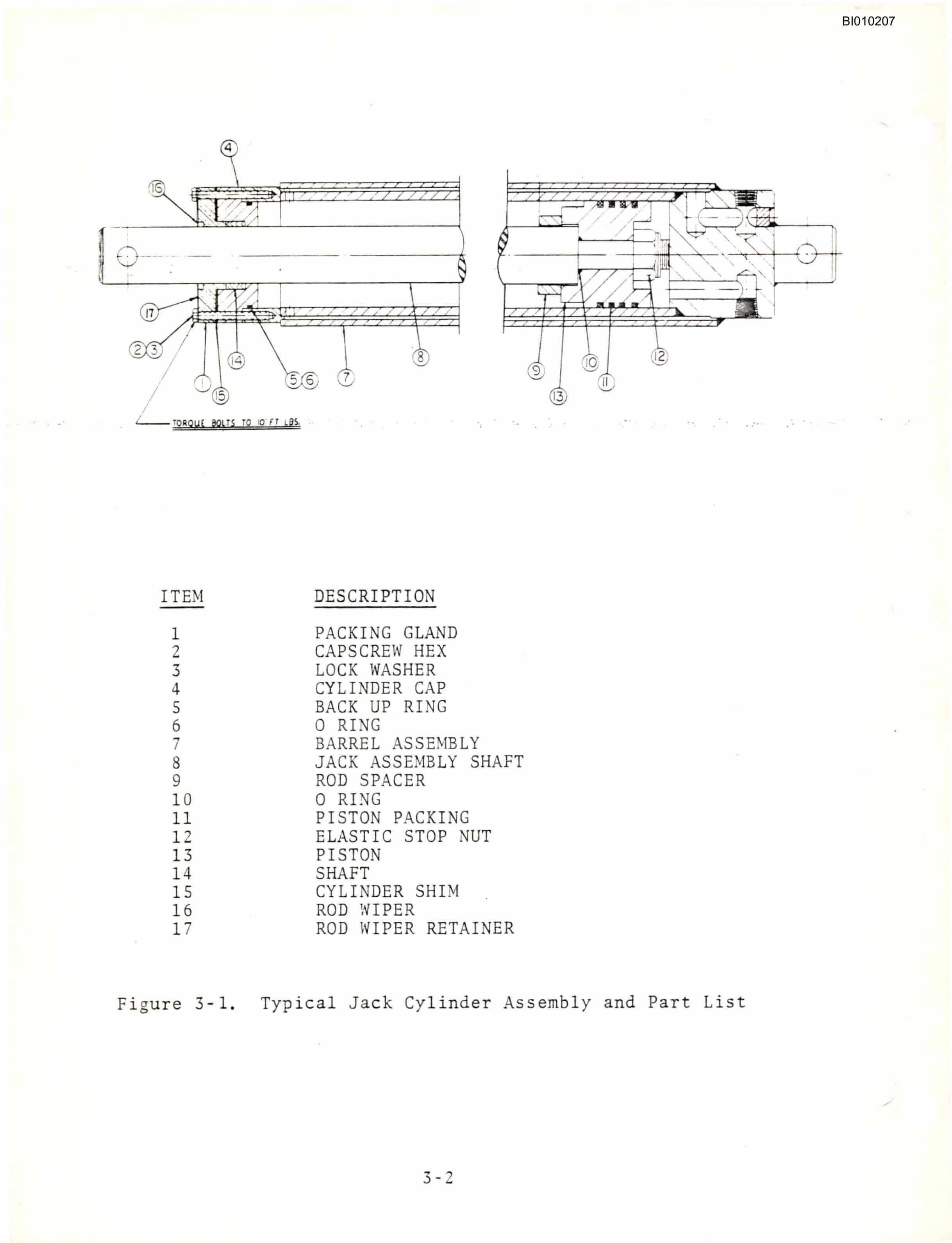 Bucyrus SK-60 Parts Catalog BI010207-2