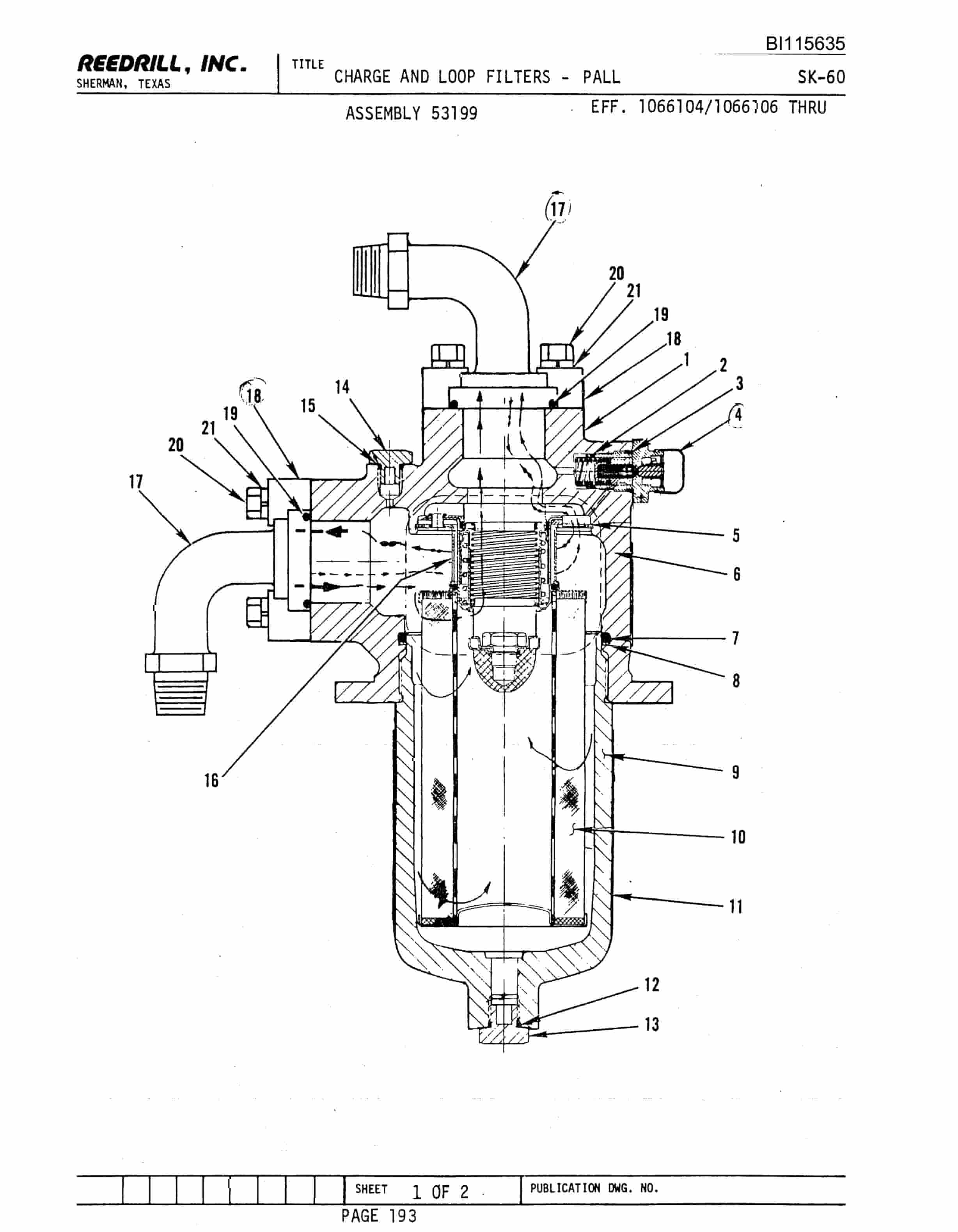 Bucyrus SK-60 Parts Catalog BI115635-5