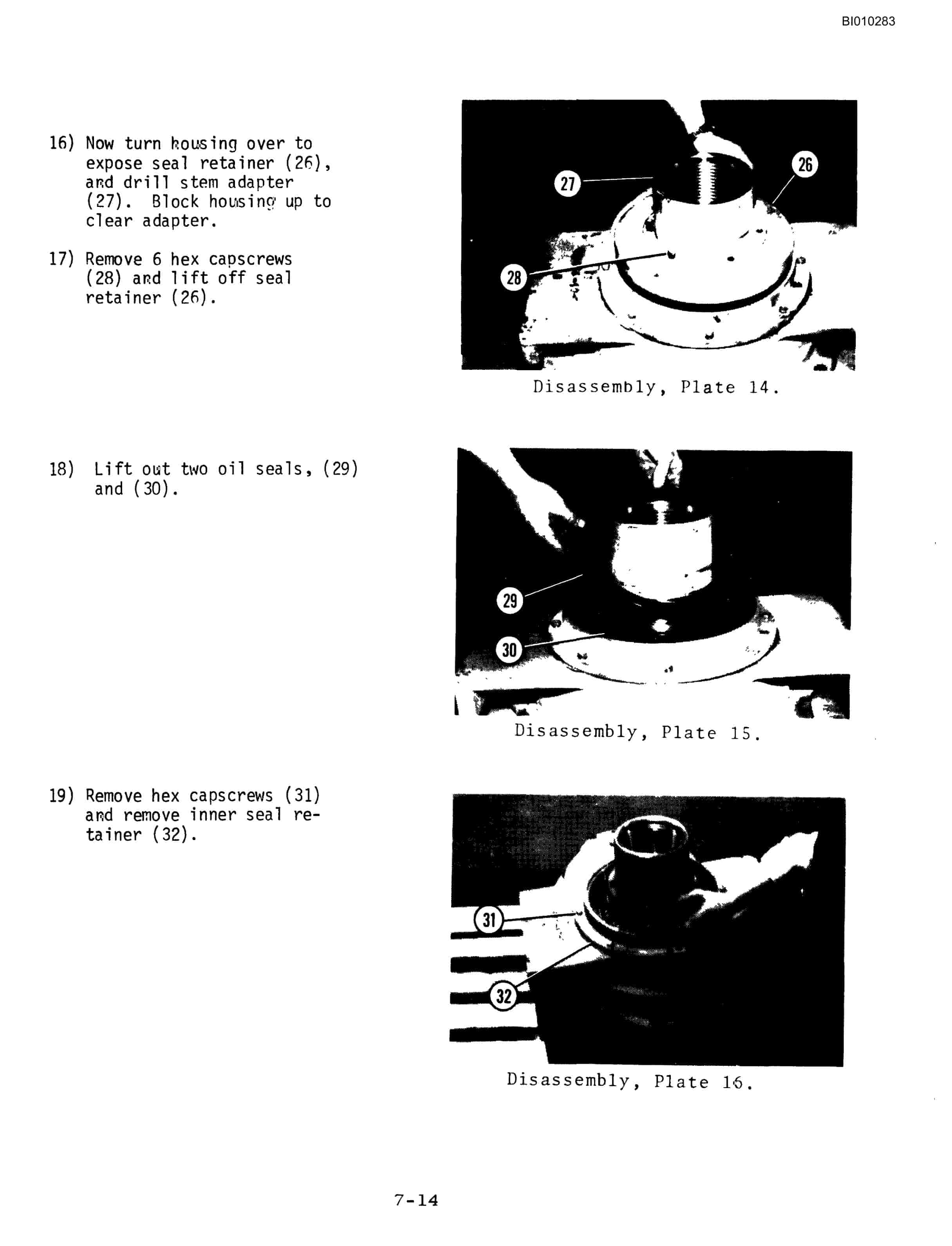 Bucyrus SK-60 Technical Manual BI010283-4