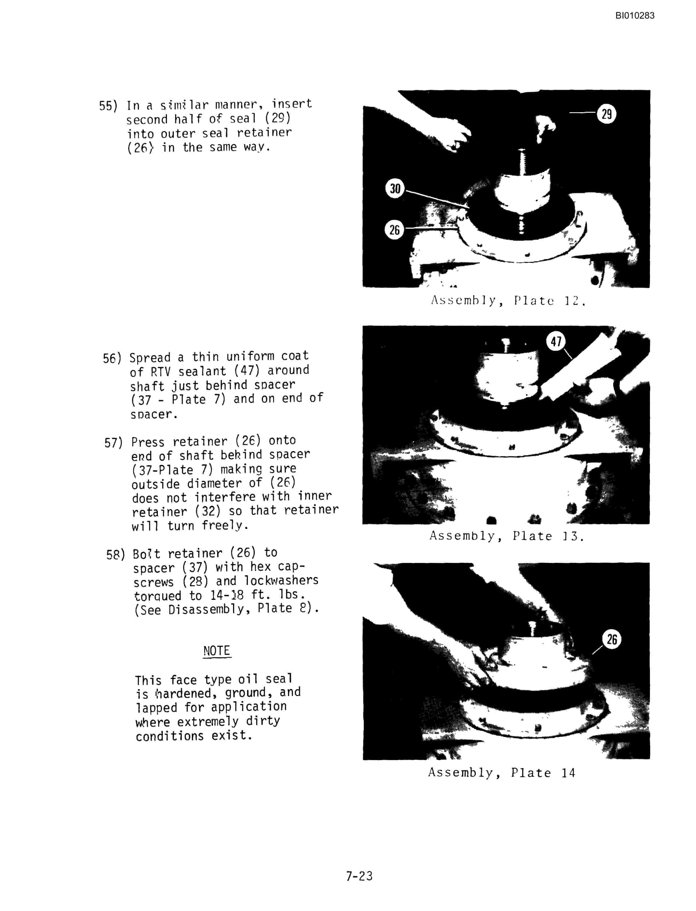 Bucyrus SK-60 Technical Manual BI010283-5