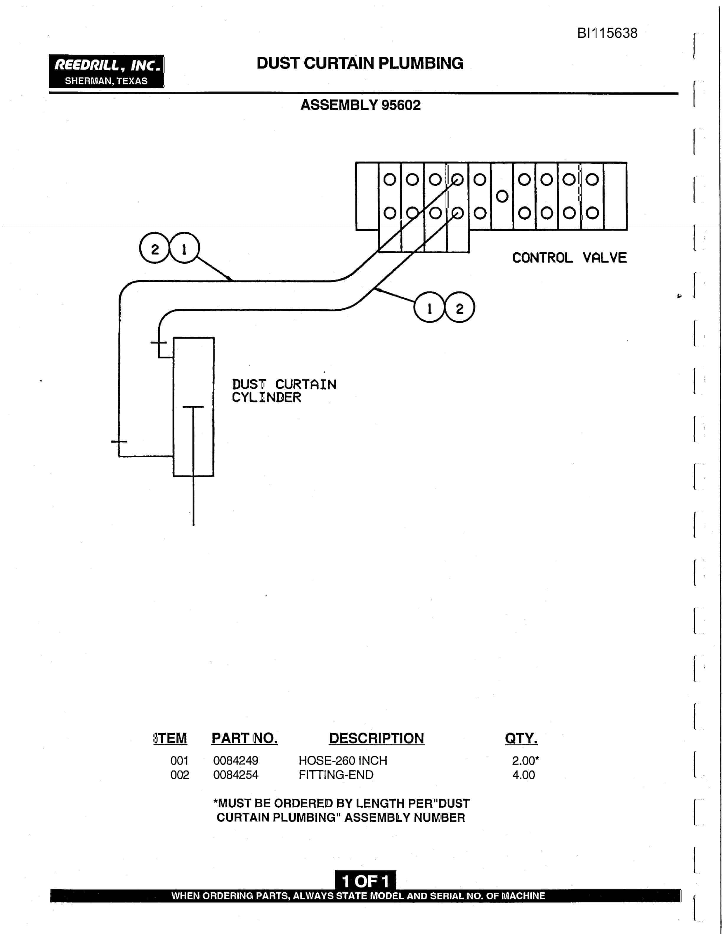 Bucyrus SK-60i Parts Catalog BI115638-2