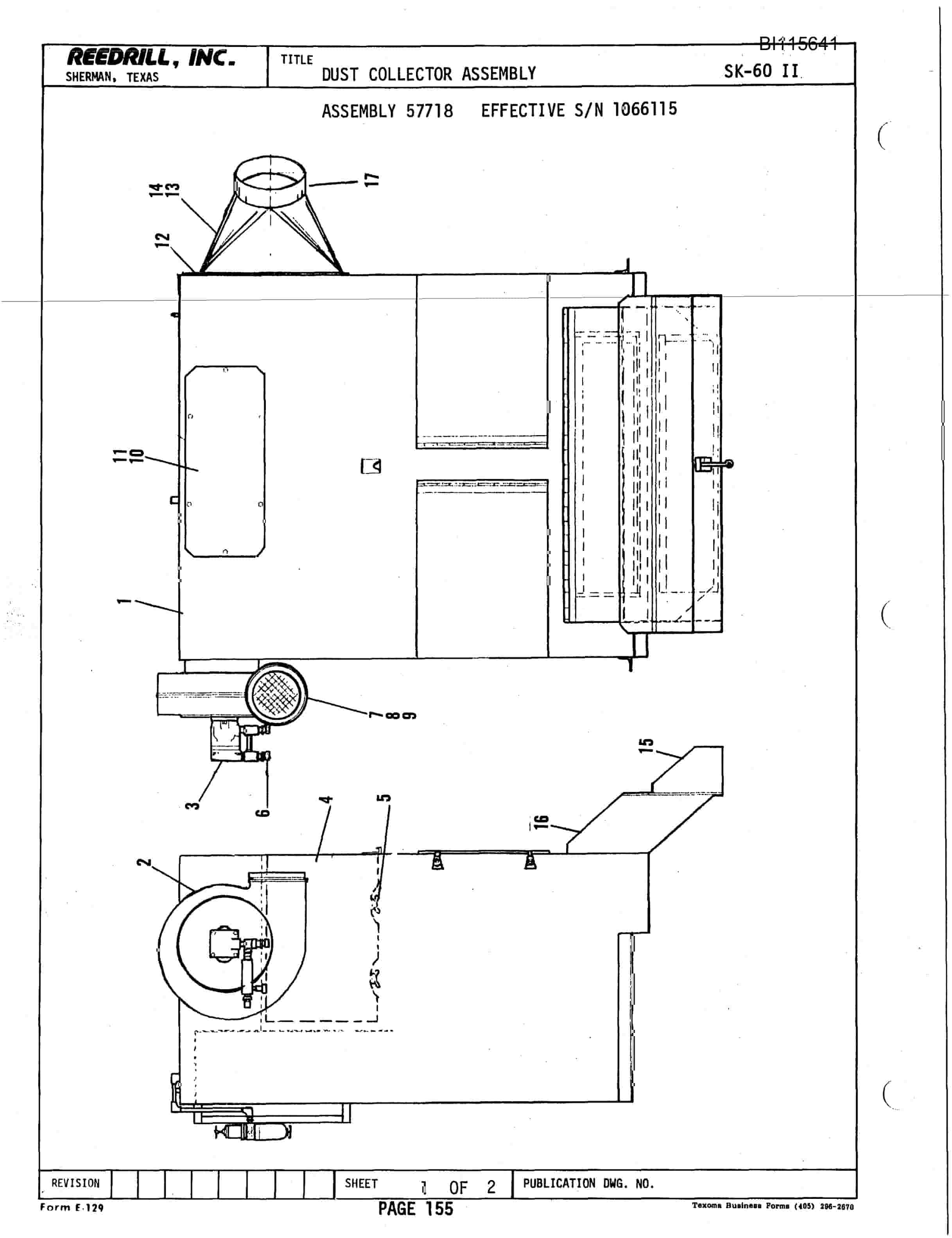 Bucyrus SK-60II Parts Catalog BI115641-2