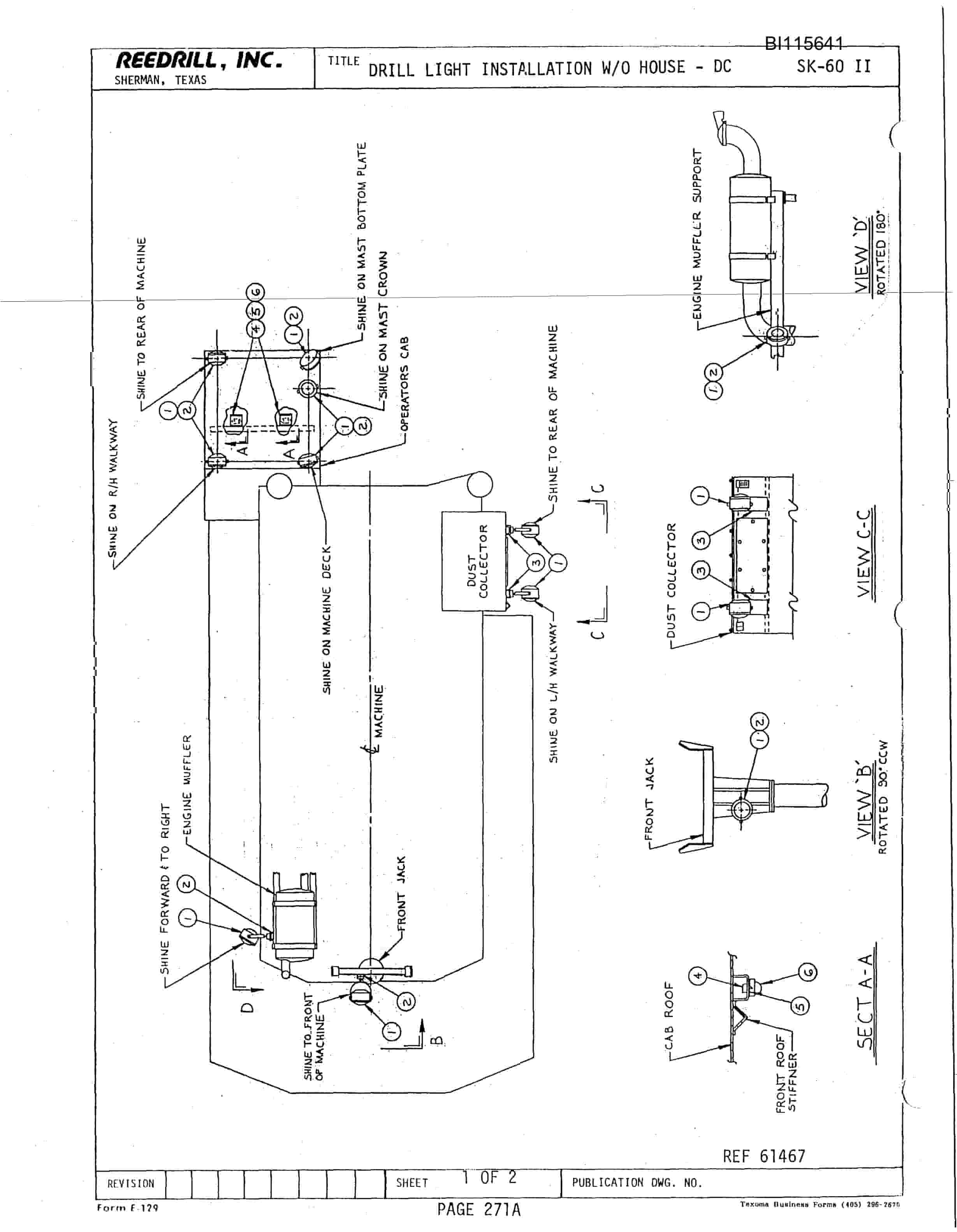 Bucyrus SK-60II Parts Catalog BI115641-5