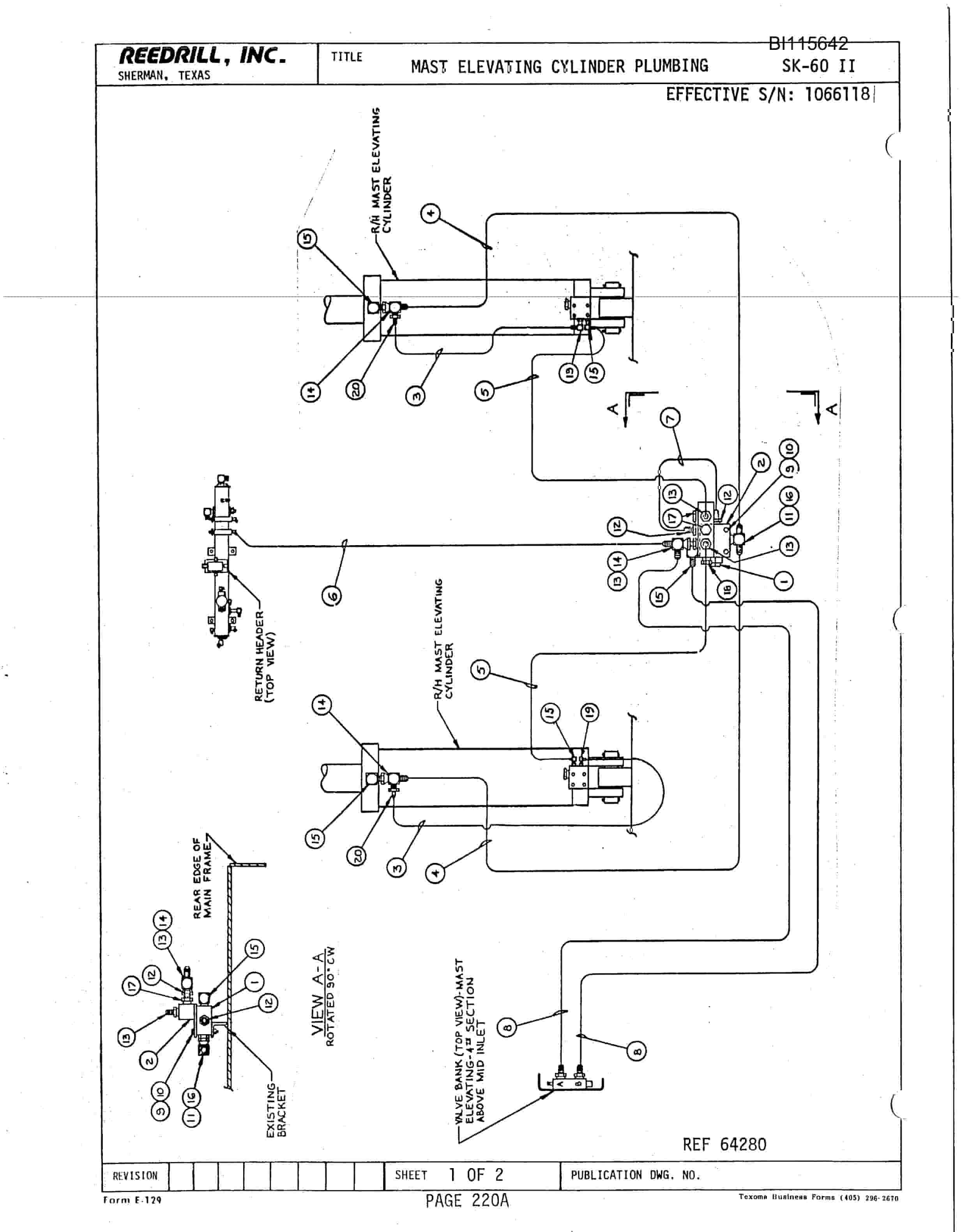 Bucyrus SK-60II Parts Catalog BI115642-3