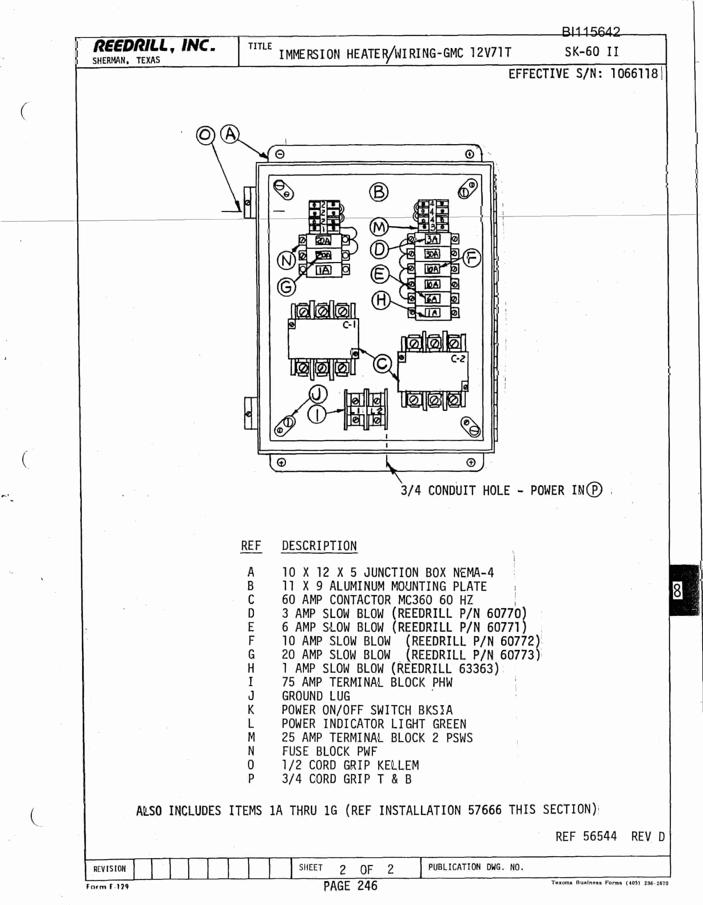 Bucyrus SK-60II Parts Catalog BI115642-4