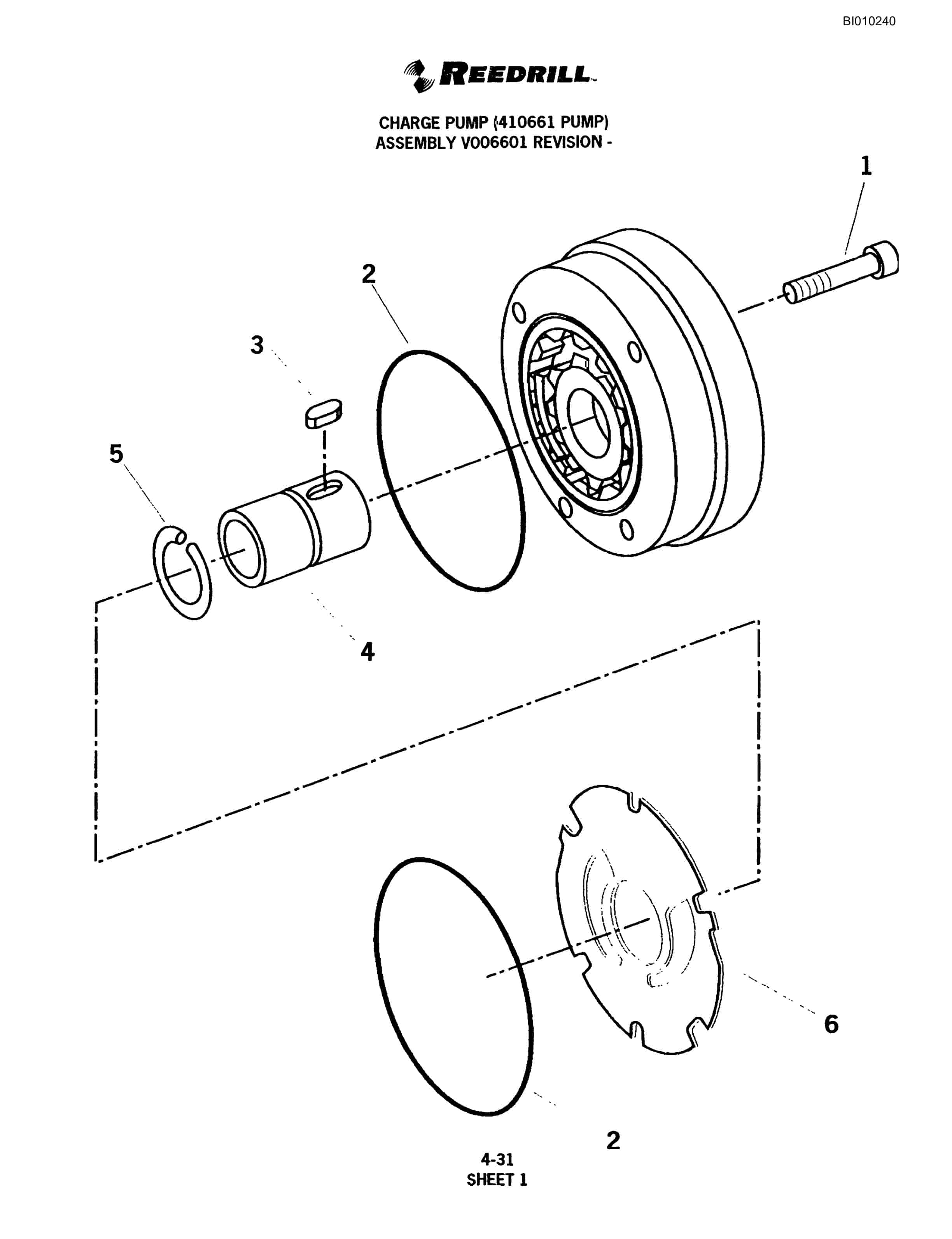 Bucyrus SKF Infinity Blasthole Drill Parts Catalog BI010240-2