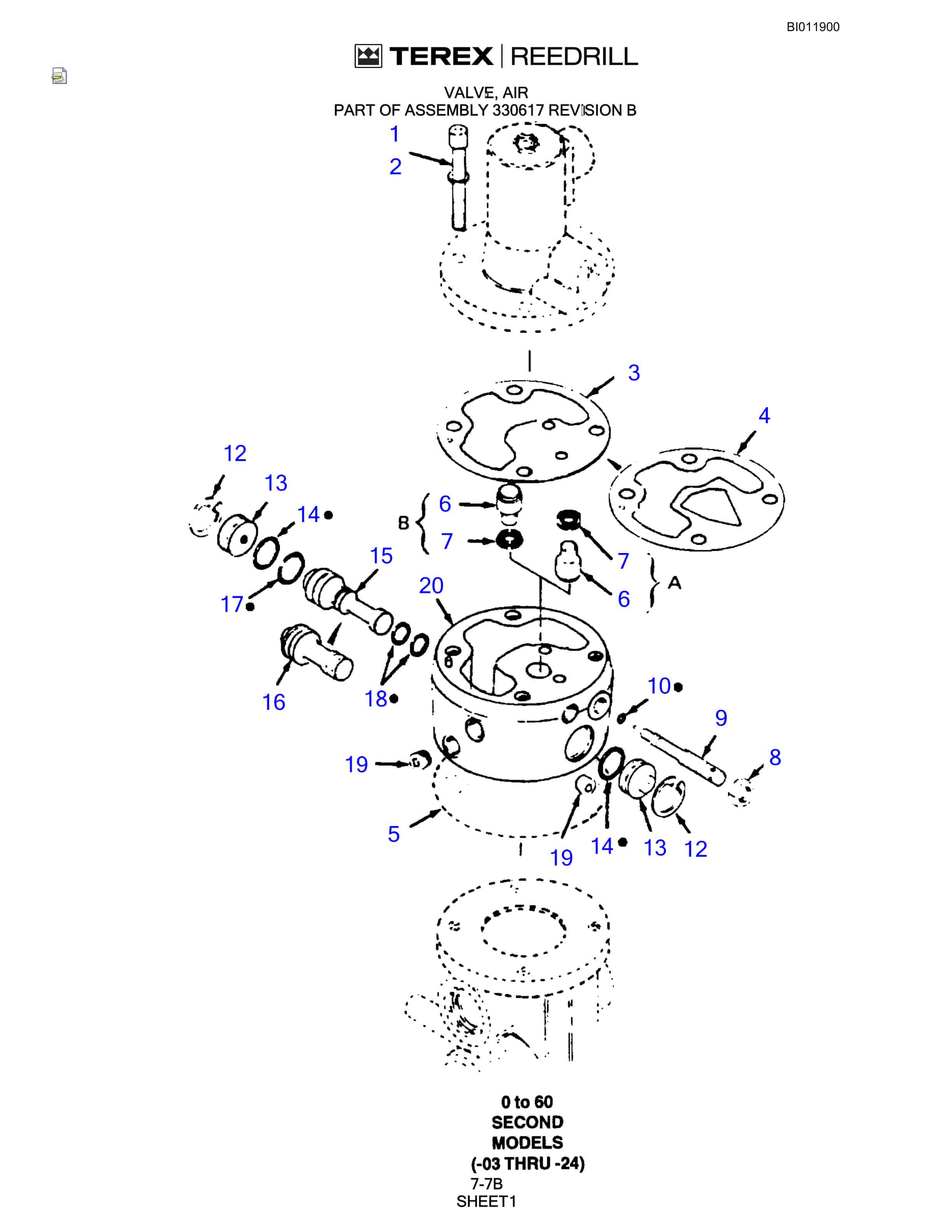 Bucyrus SKF Infinity Blasthole Drill Technical Manual BI011900-4