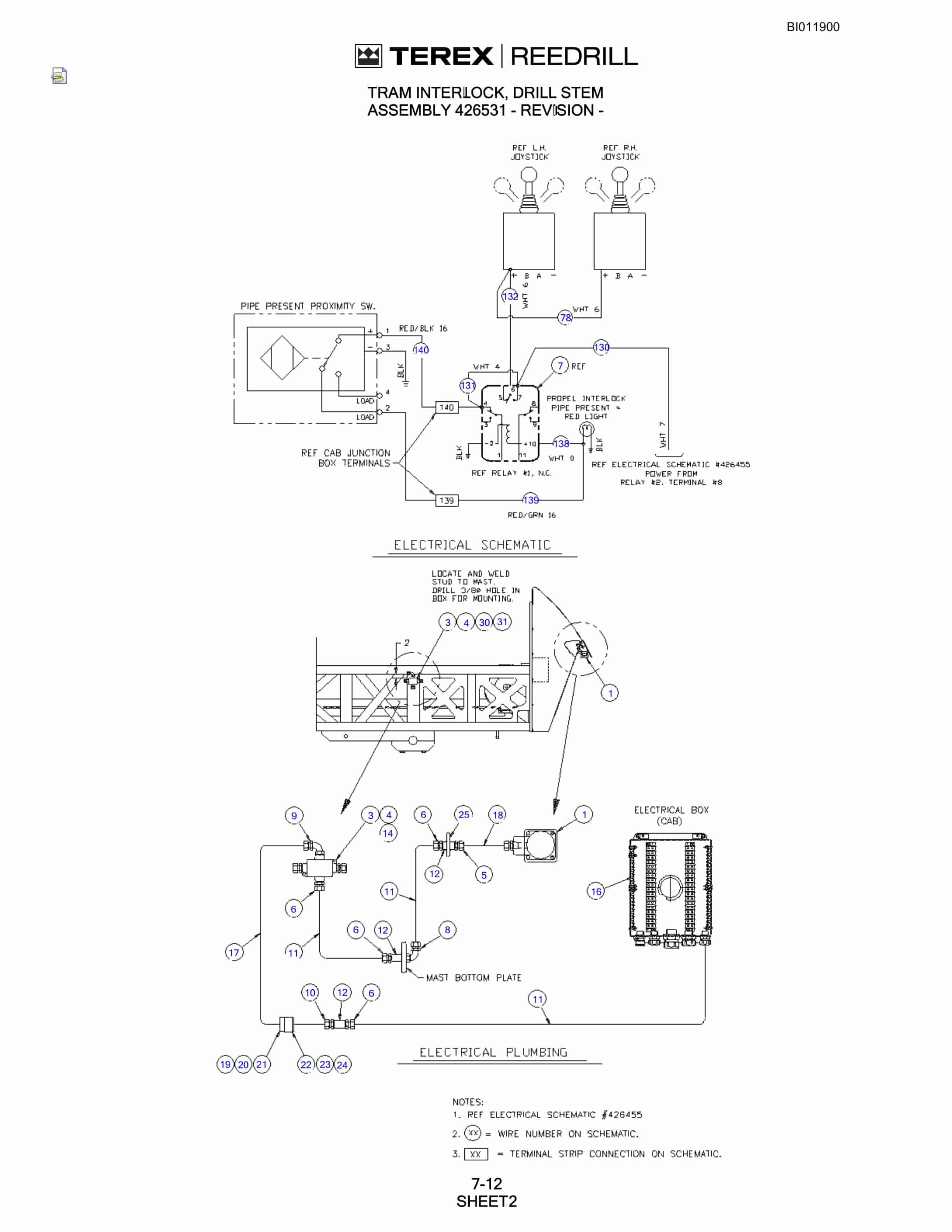 Bucyrus SKF Infinity Blasthole Drill Technical Manual BI011900-5