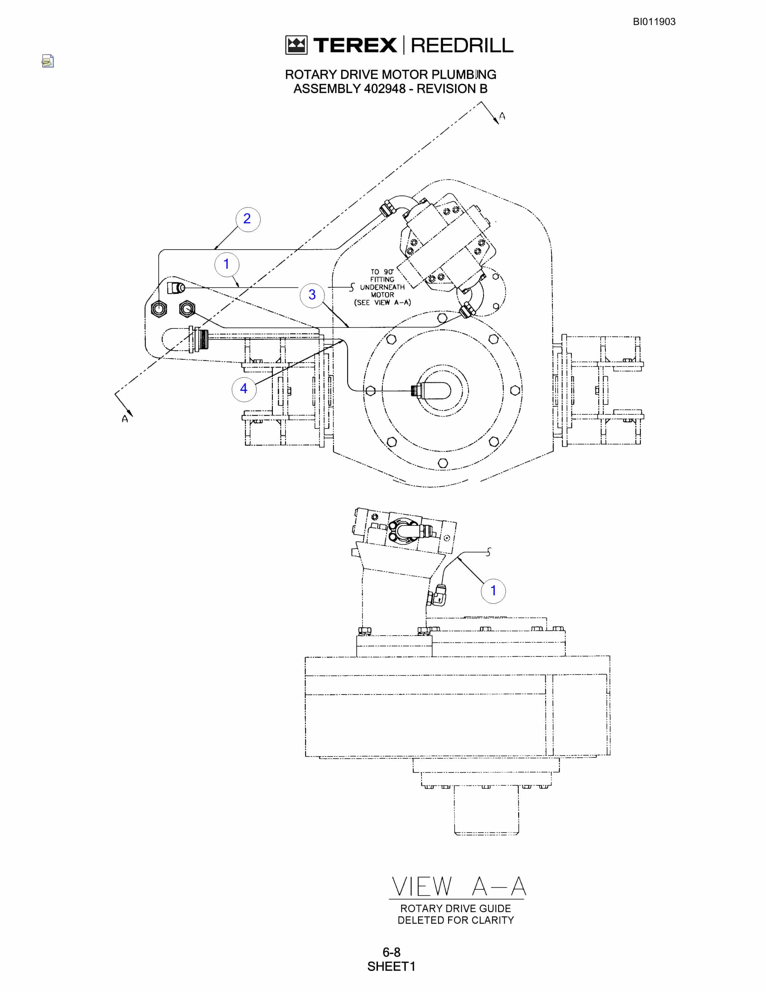 Bucyrus SKF Infinity Blasthole Drill Technical Manual BI011903-3