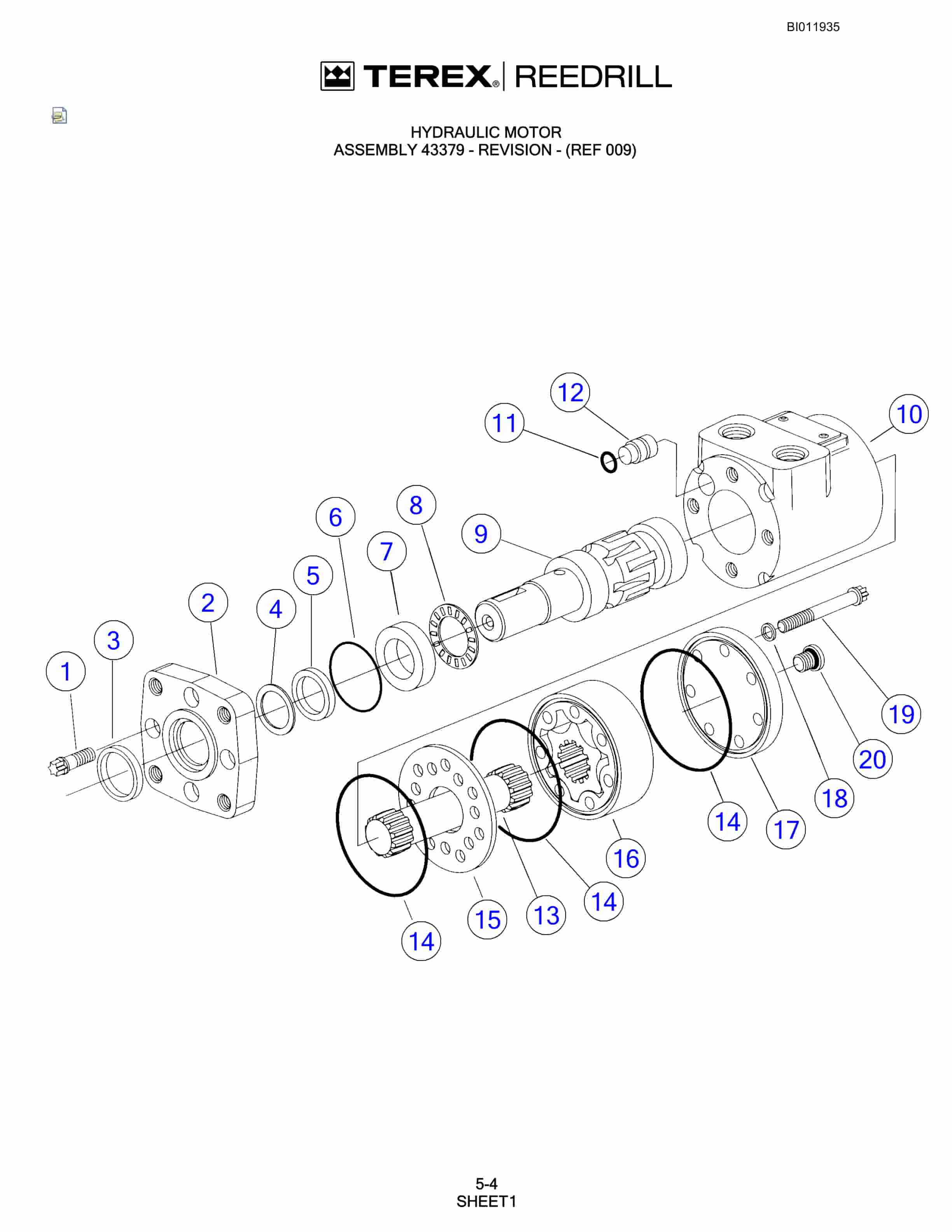 Bucyrus SKF Infinity Blasthole Drill Technical Manual BI011935-2
