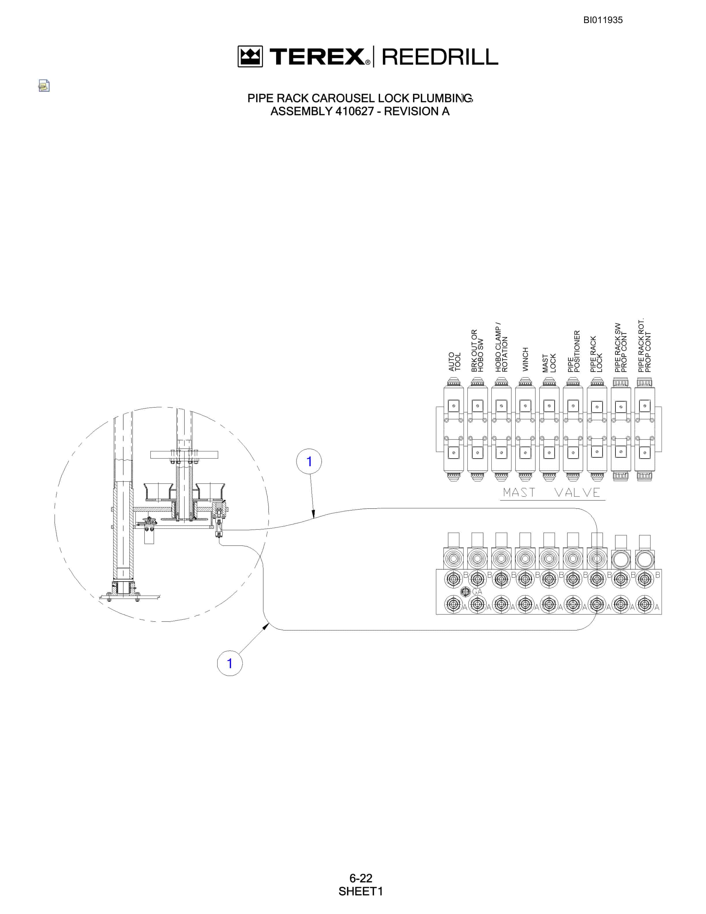 Bucyrus SKF Infinity Blasthole Drill Technical Manual BI011935-3