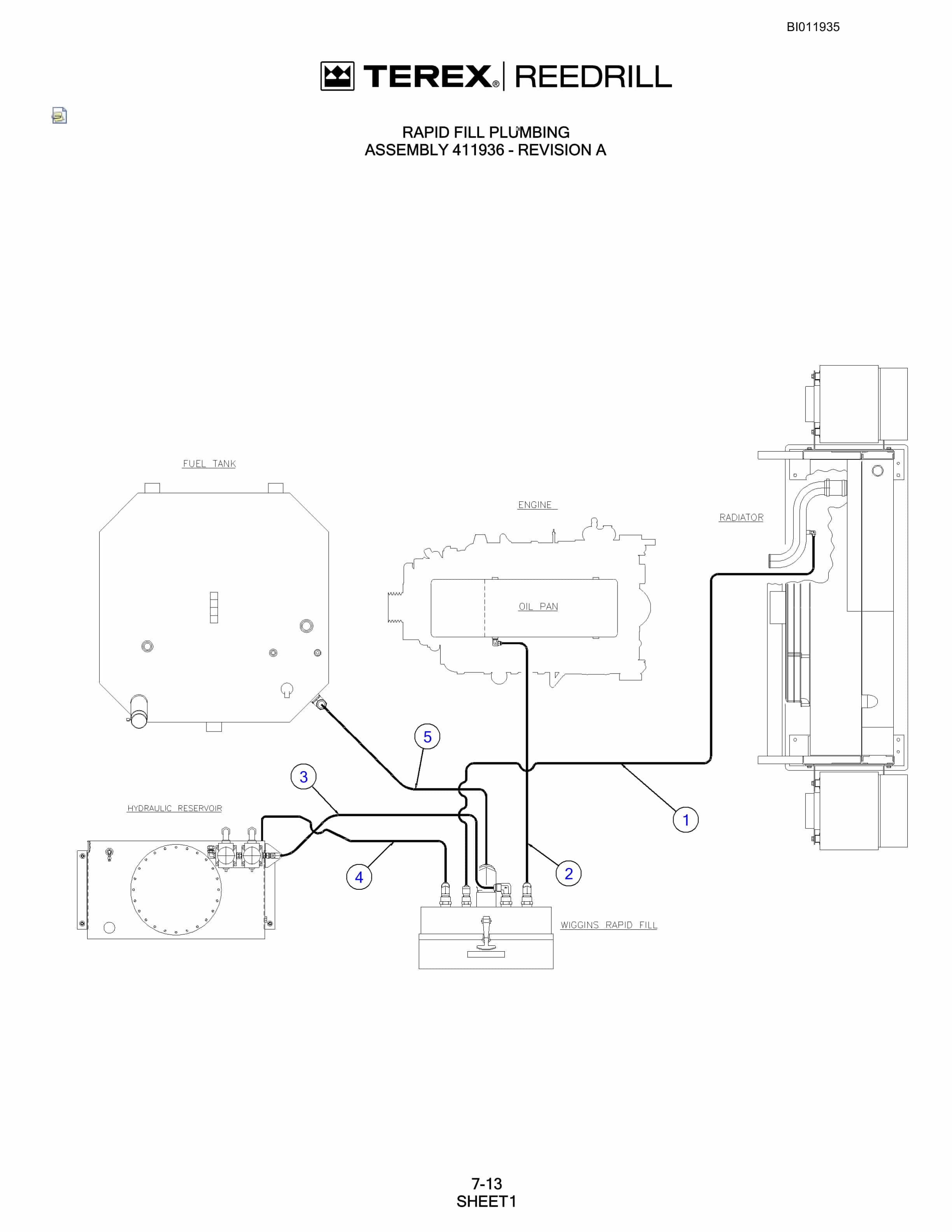 Bucyrus SKF Infinity Blasthole Drill Technical Manual BI011935-4