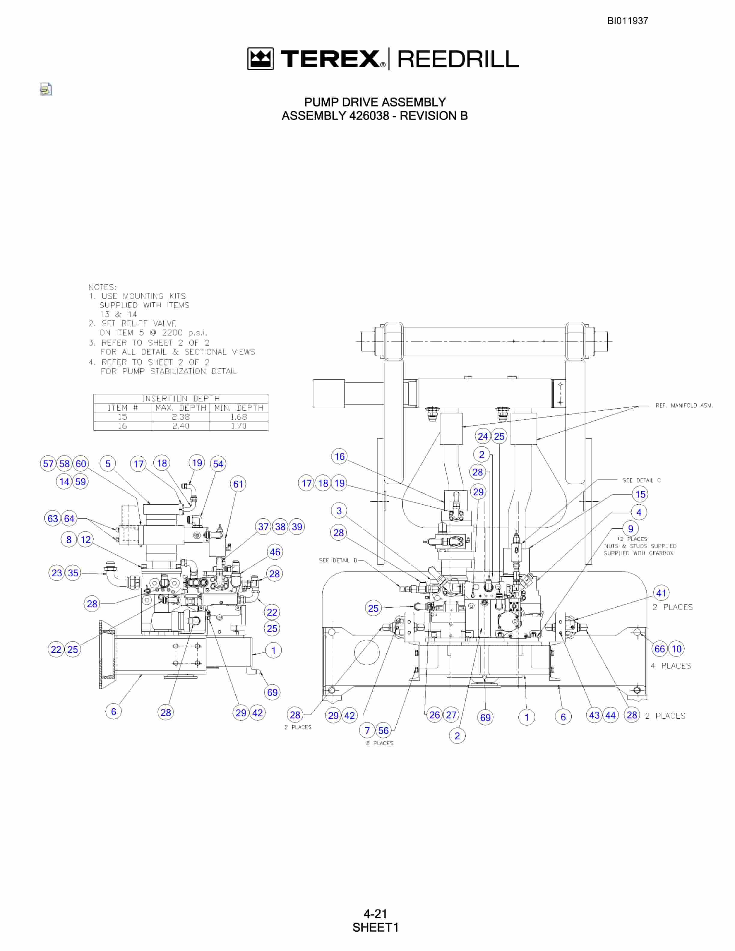 Bucyrus SKF Infinity Blasthole Drill Technical Manual BI011937-2