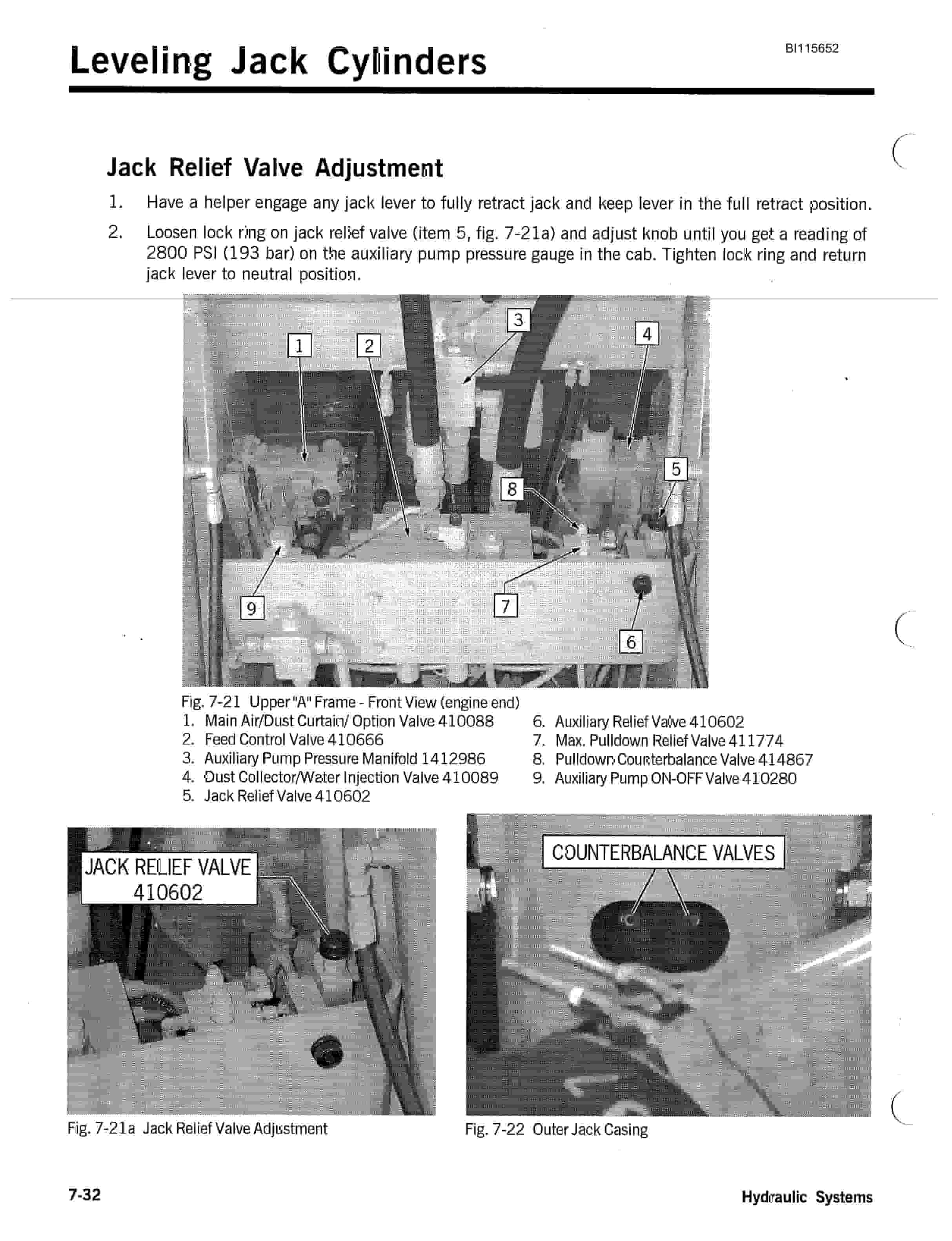 Bucyrus SKF Infinity Blasthole Drill Technical Manual BI115652-4