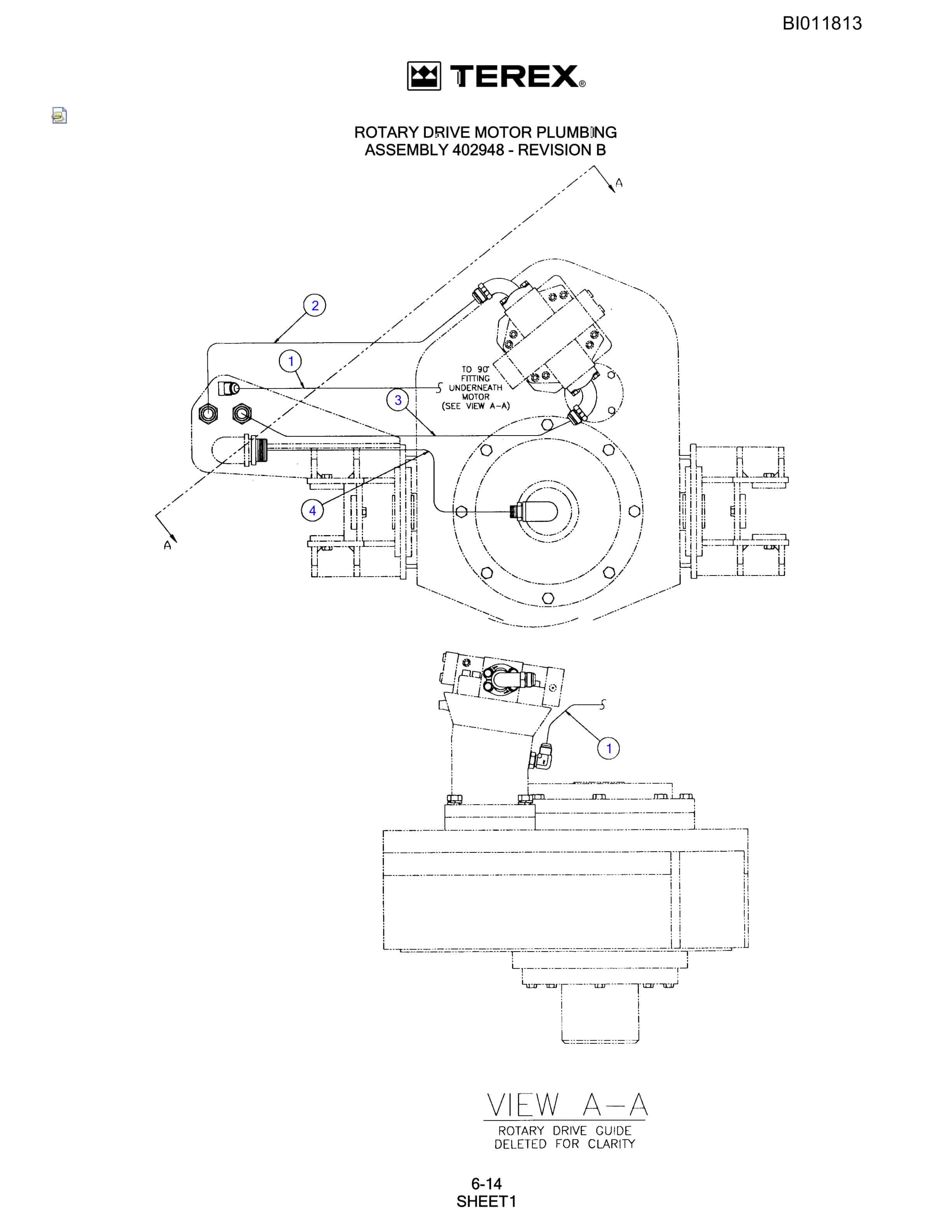 Bucyrus SKF Rotary Blasthole Drill Parts Catalog BI011813-3