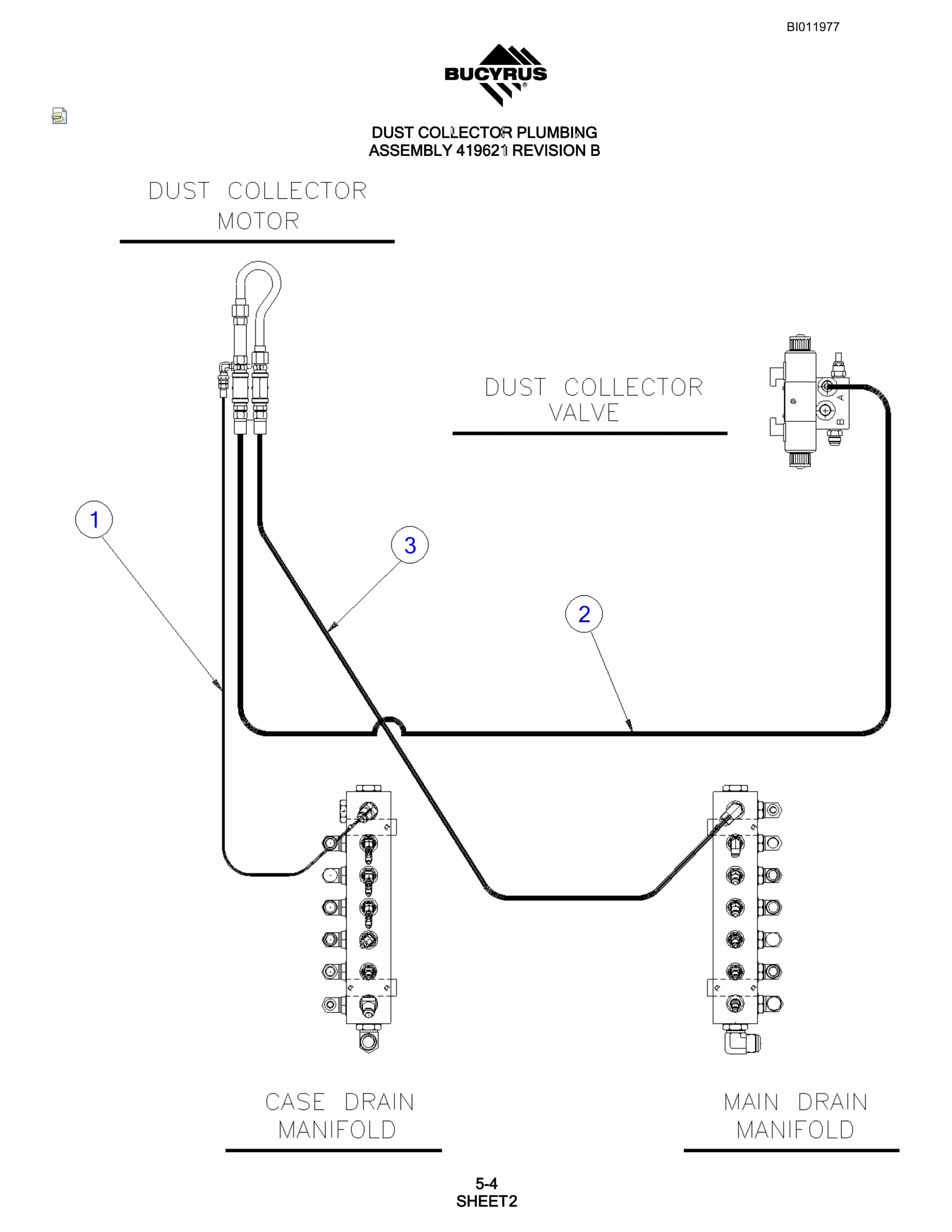 Bucyrus SKF Rotary Blasthole Drill Parts Manual BI011977-2