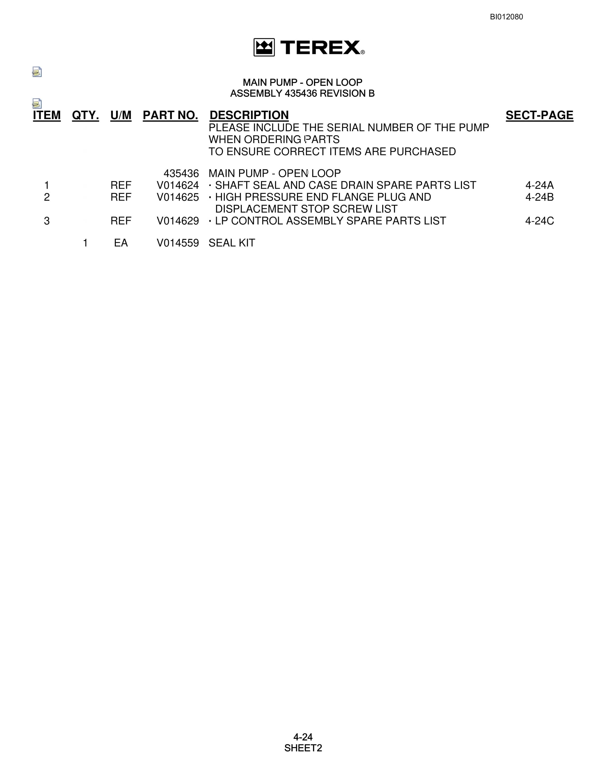 Bucyrus SKF Rotary Blasthole Drill Technical Manual BI012080-2