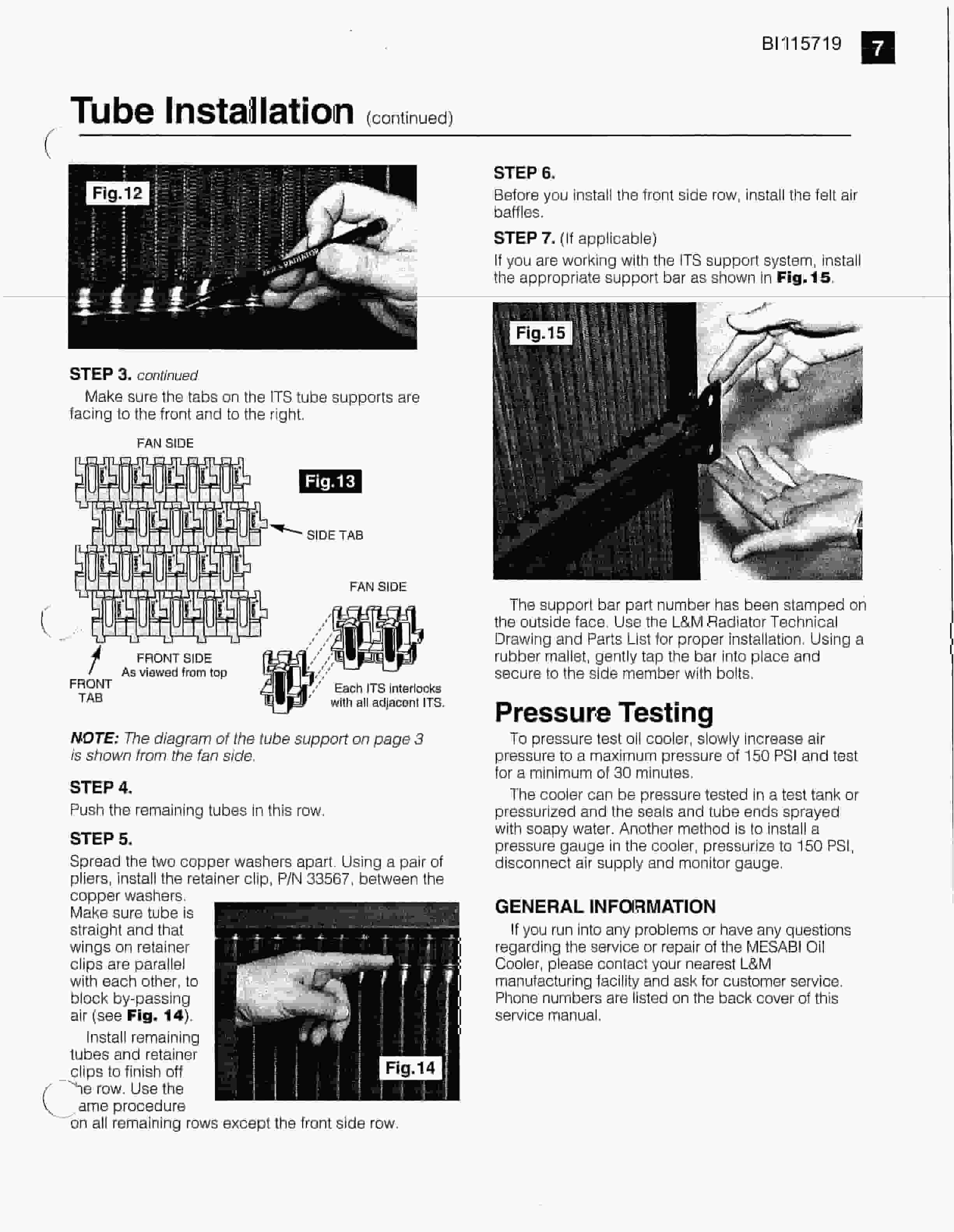 Bucyrus SKF - SKS Infinity Blasthole Drill Technical Manual BI115719-2