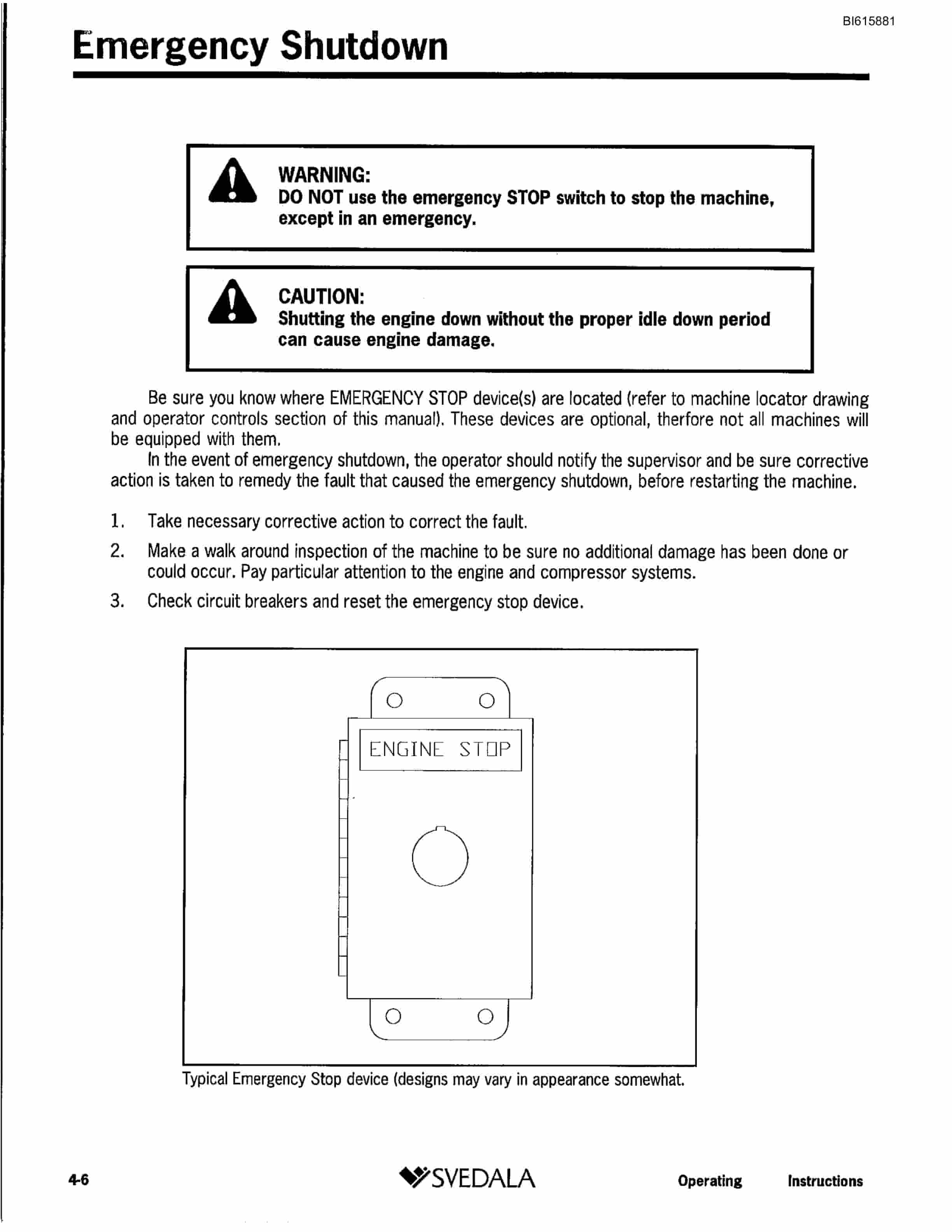 Bucyrus SKF - SKS Infinity Blasthole Drill Technical Manual BI615881-2