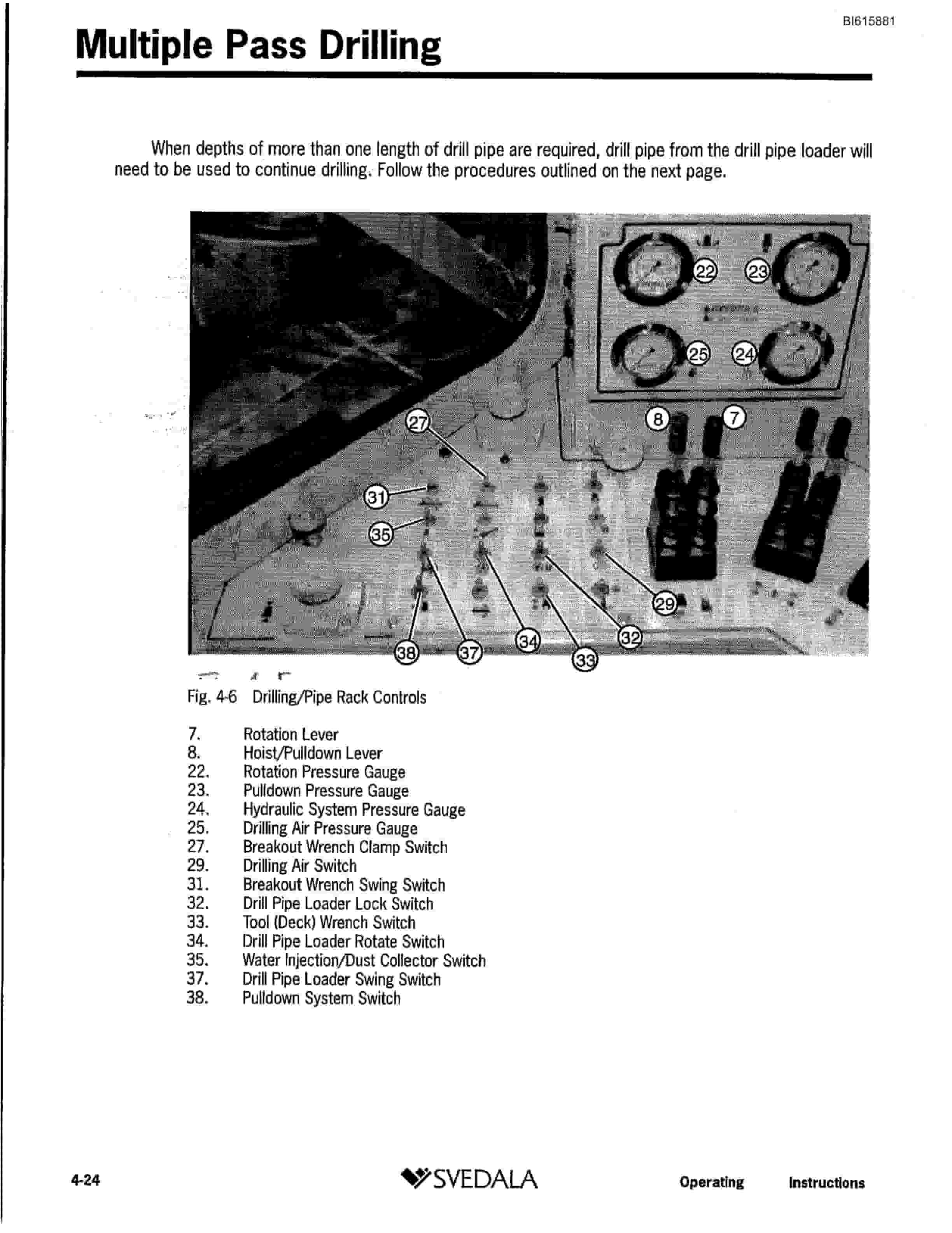 Bucyrus SKF - SKS Infinity Blasthole Drill Technical Manual BI615881-3