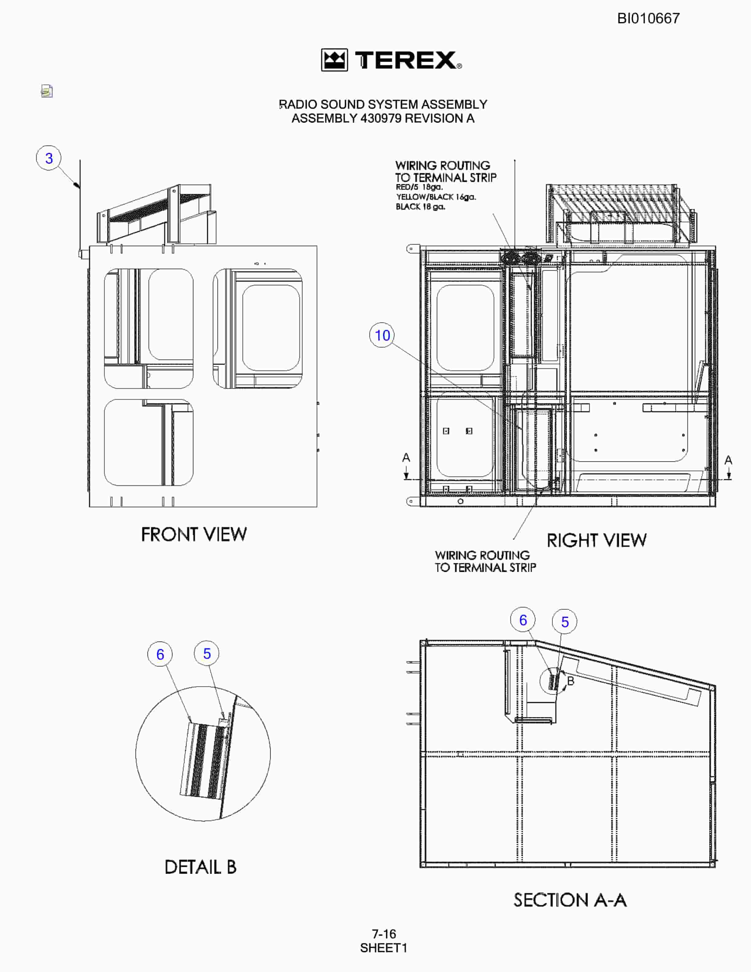 Bucyrus SKL Rotary Blasthole Drill Parts Catalog BI010667-4